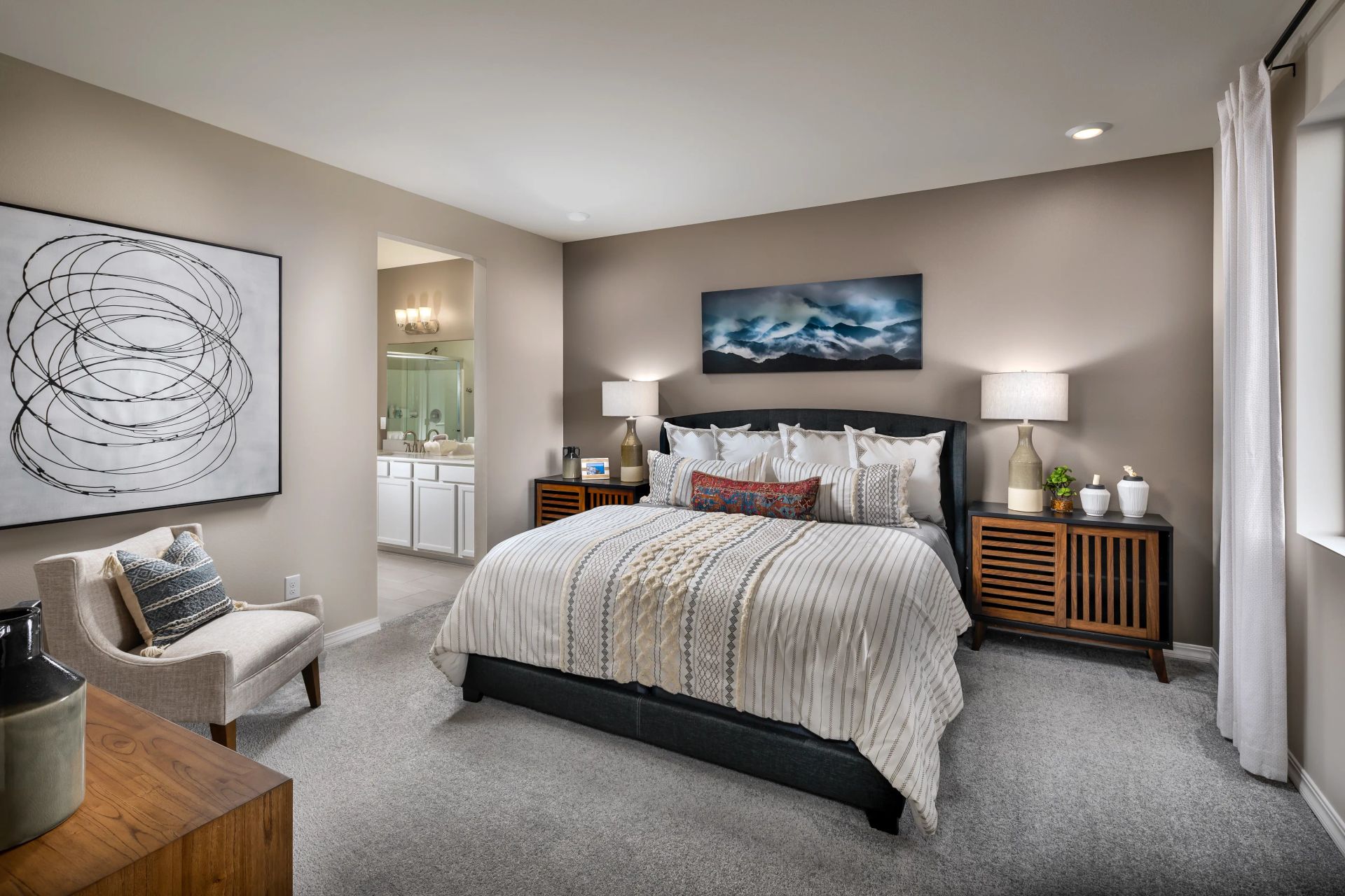 Primary Bedroom at Trilogy Tehaleh