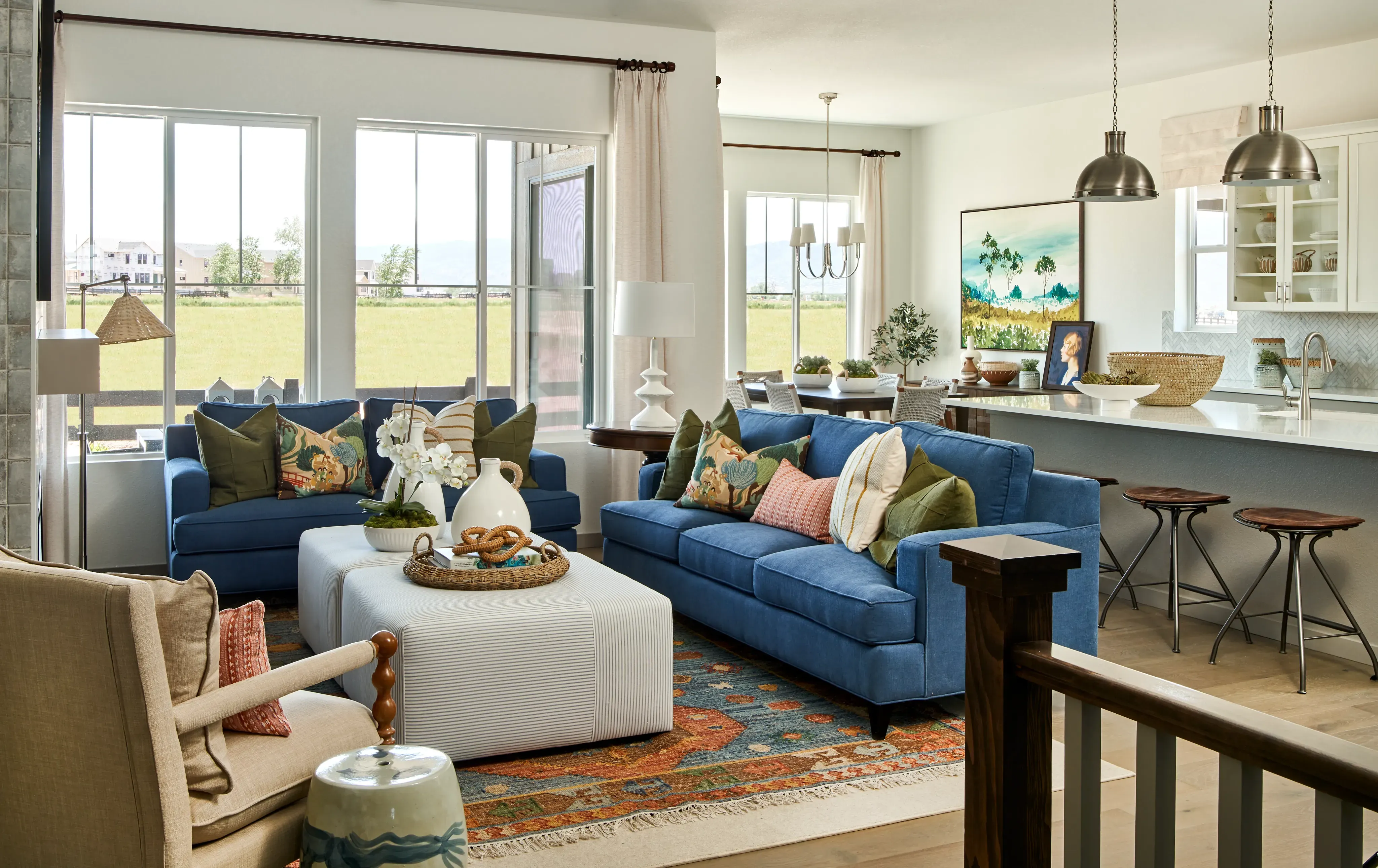 Rising Moon Great Room, Kitchen + Dining