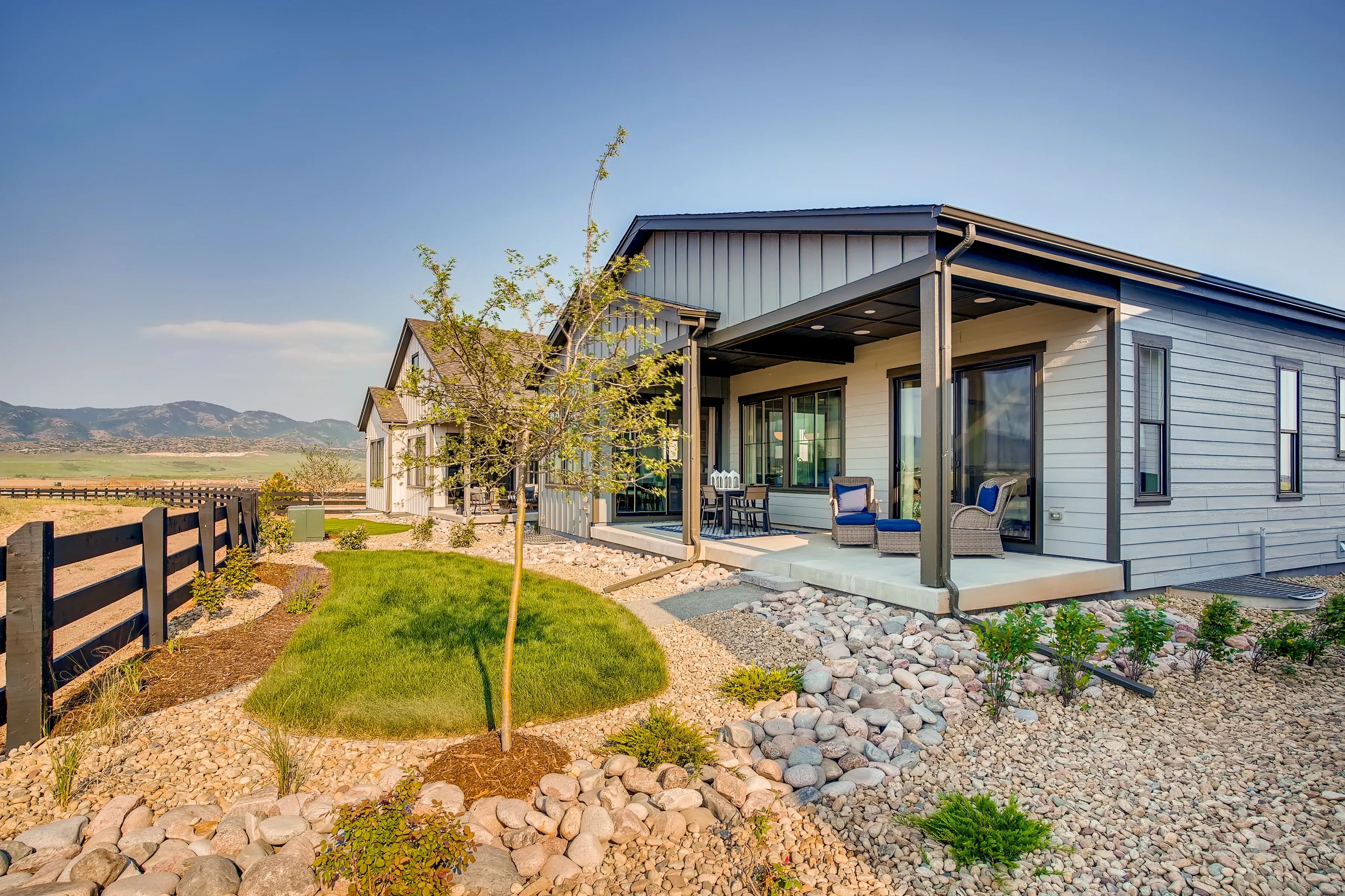 Rising Moon Backyard