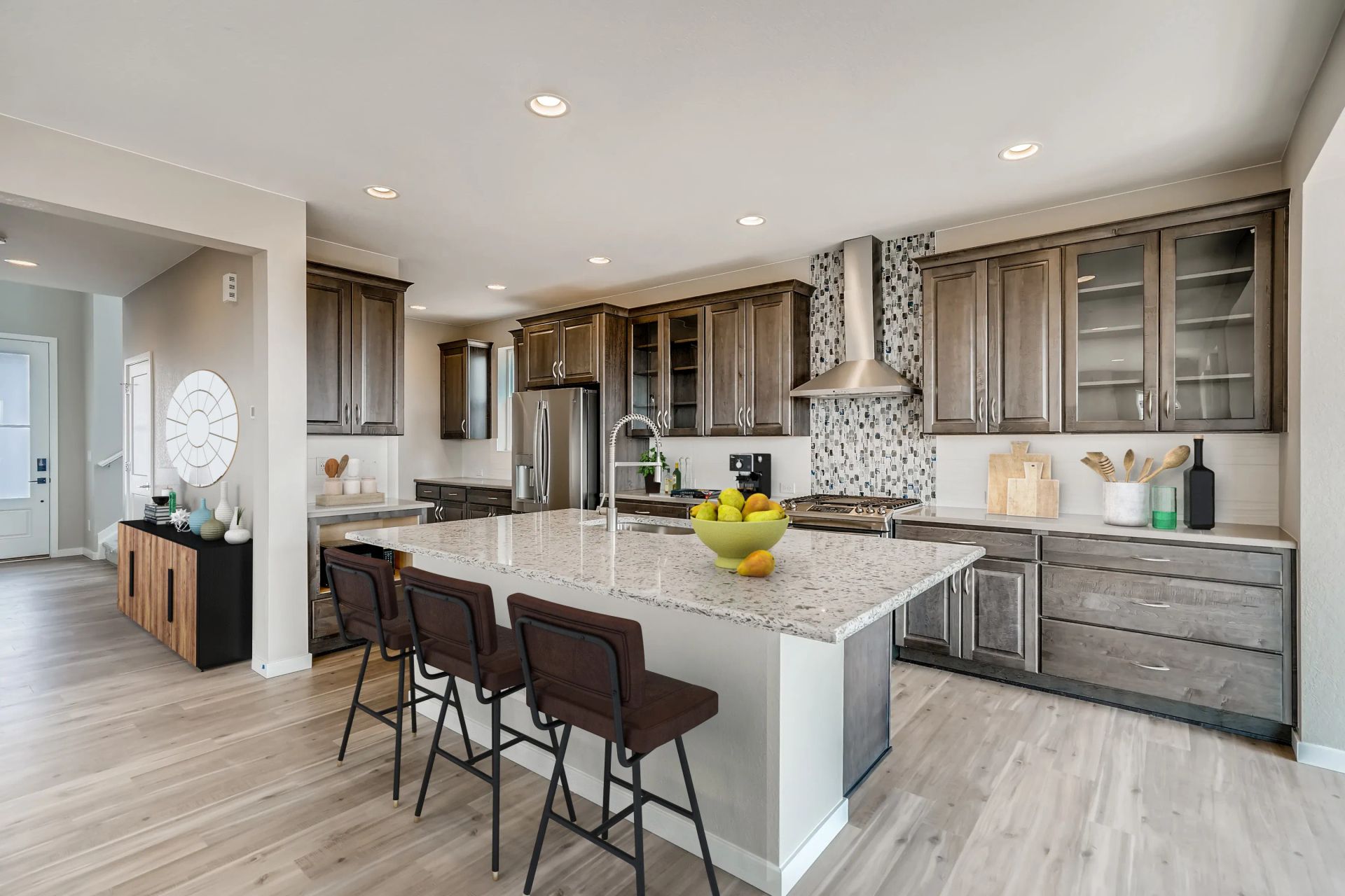 Kitchen + Foyer