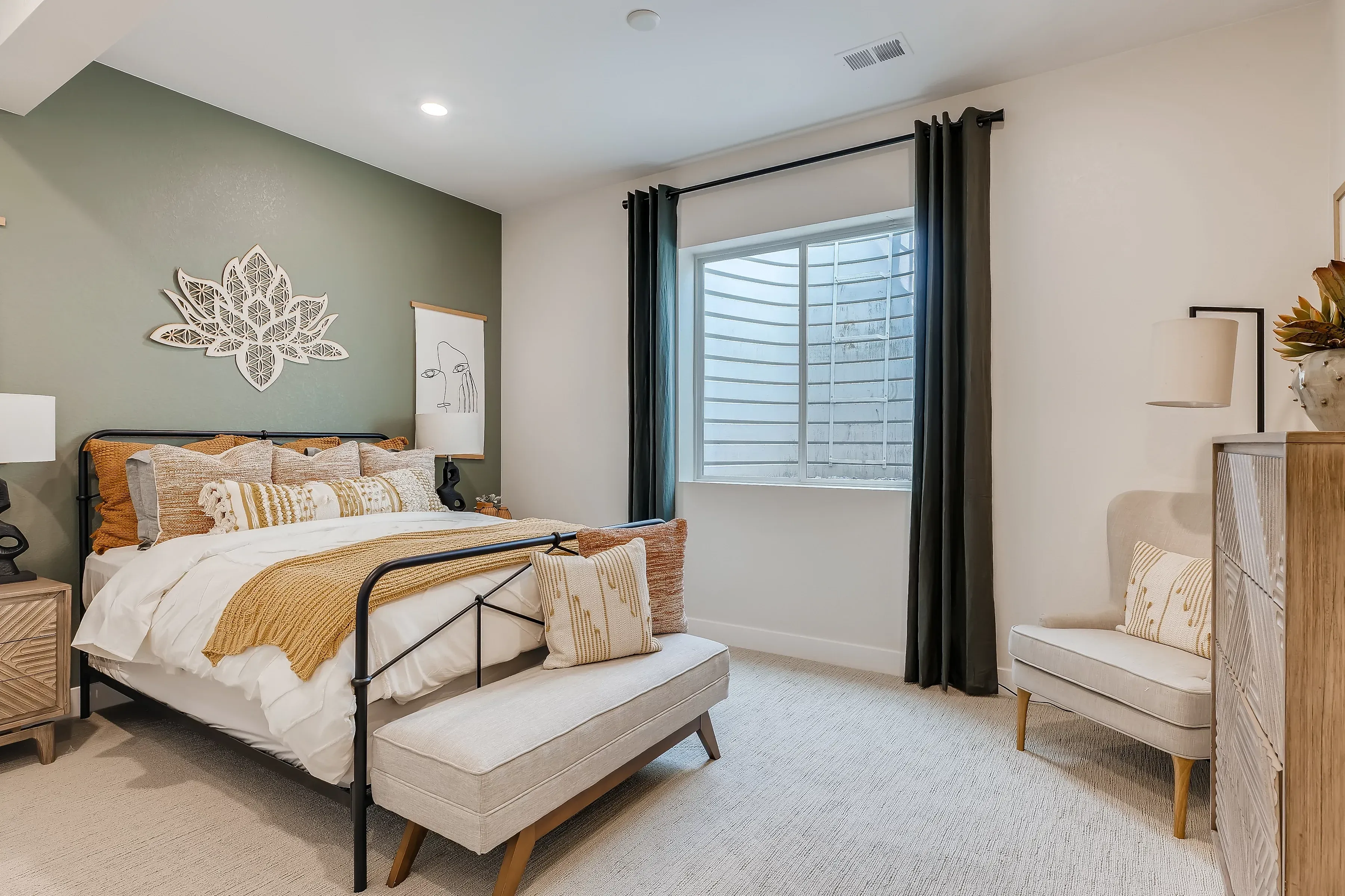 Brookside Basement Bedroom