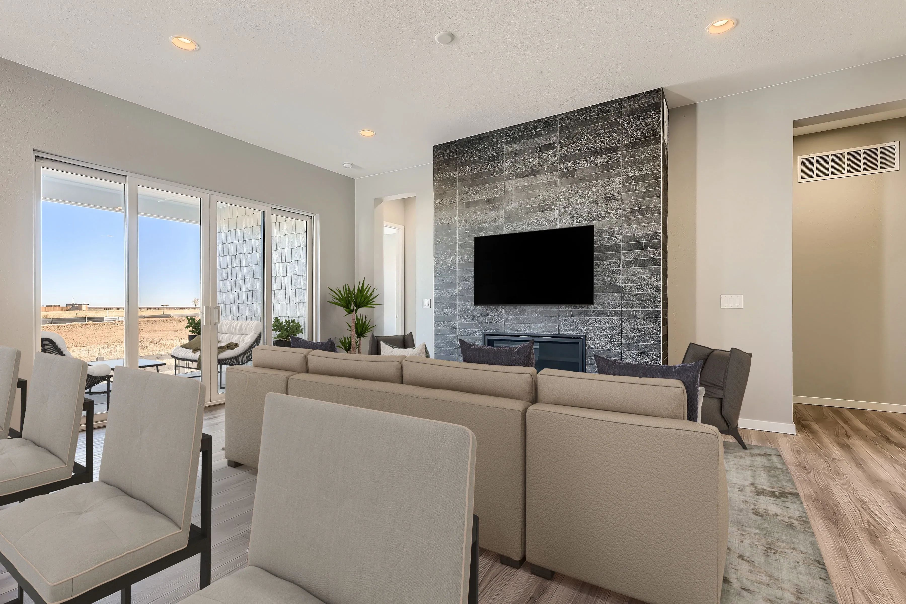 Setting Sun Great Room