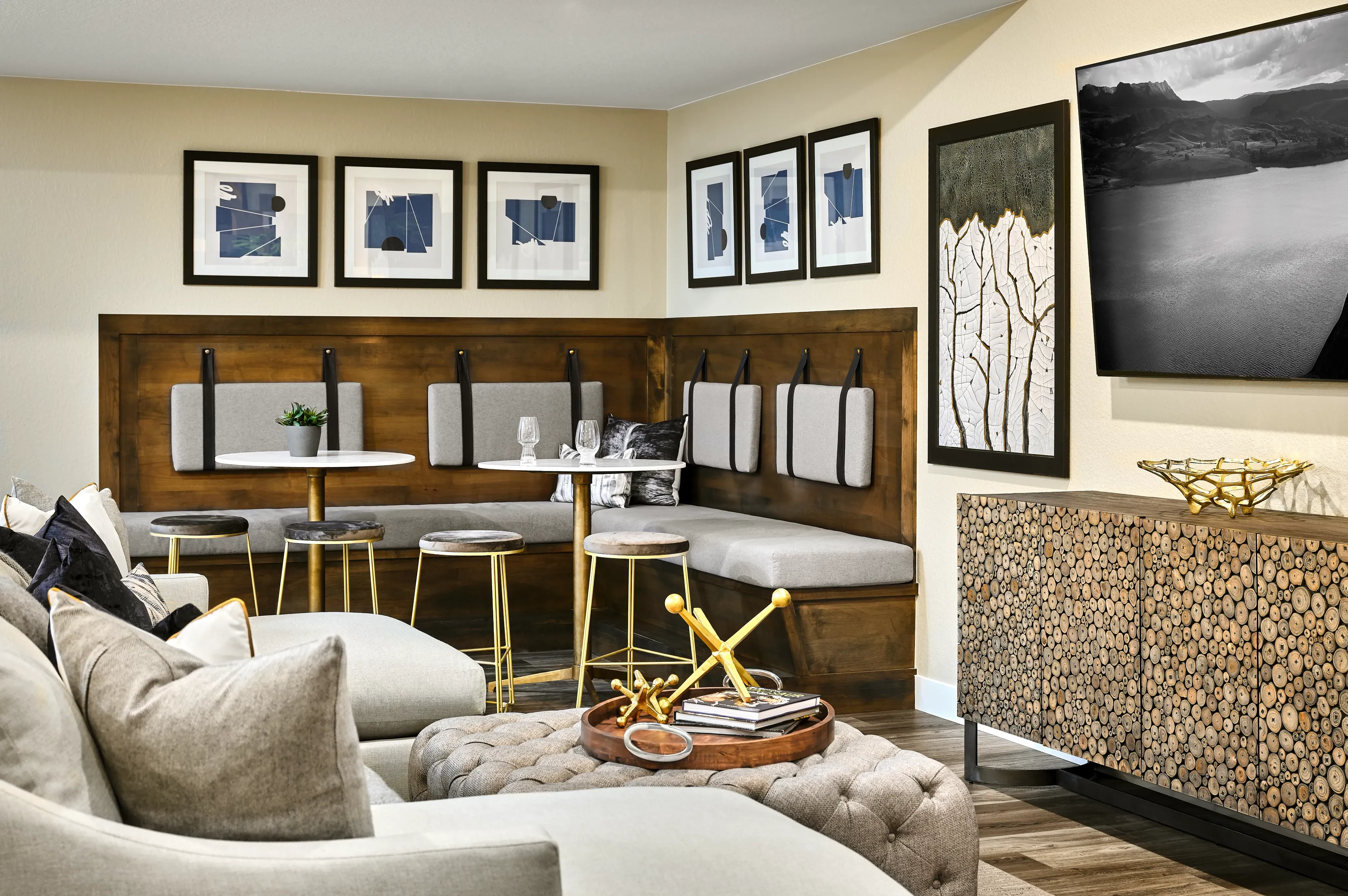 Stillwater Basement Media Room