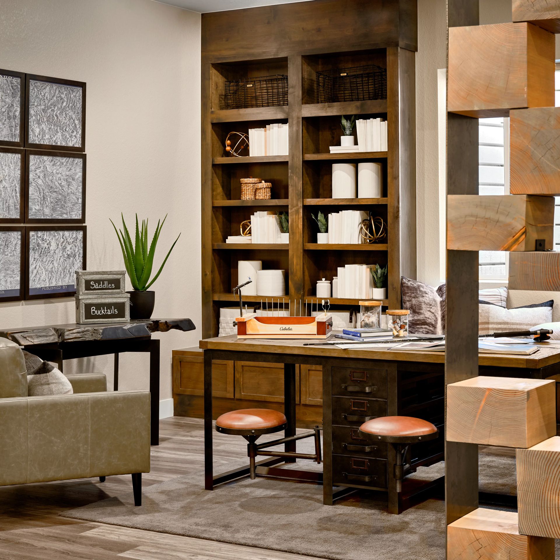 Stillwater Basement Hobby Room