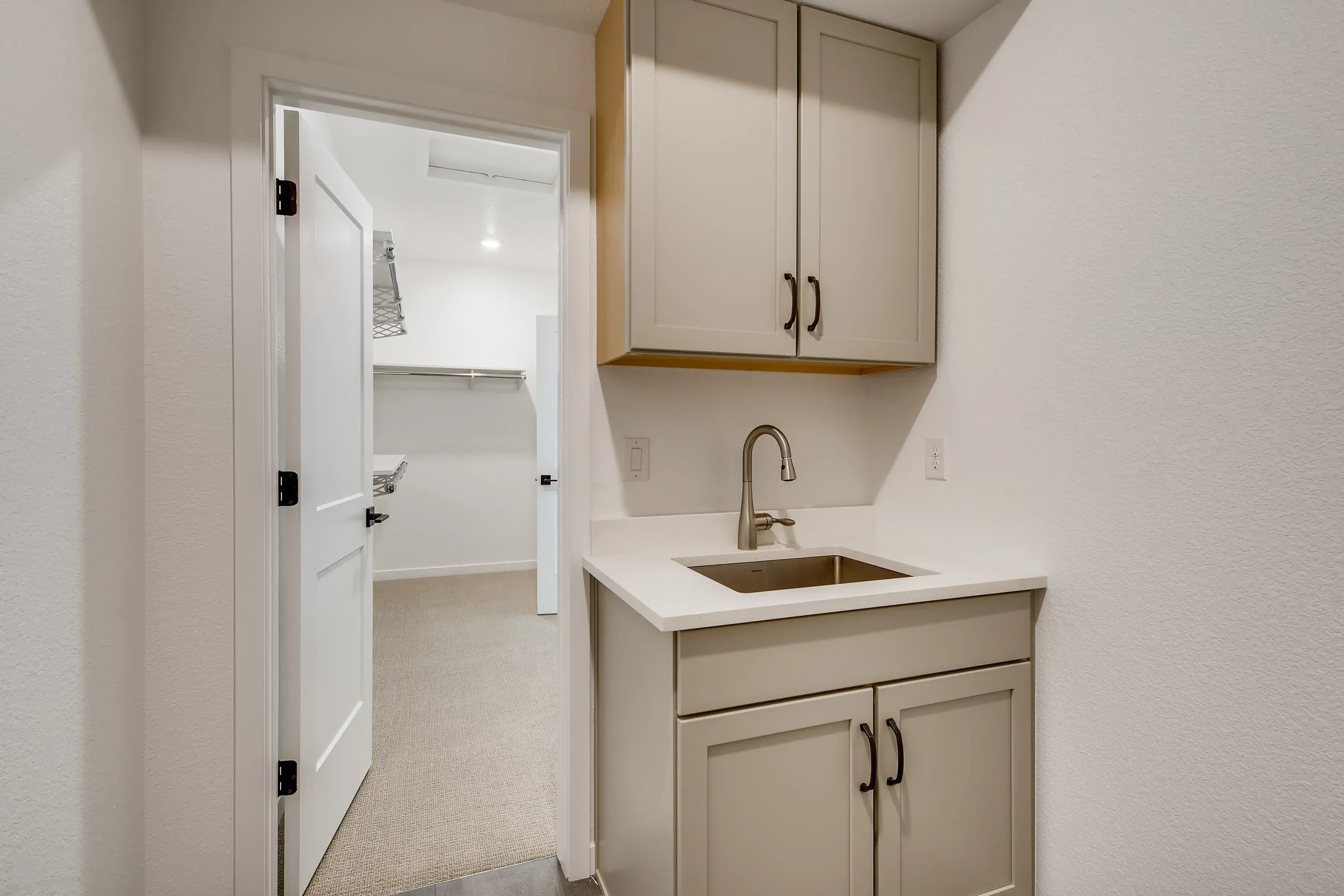 Door From Master Closet To Laundry Room