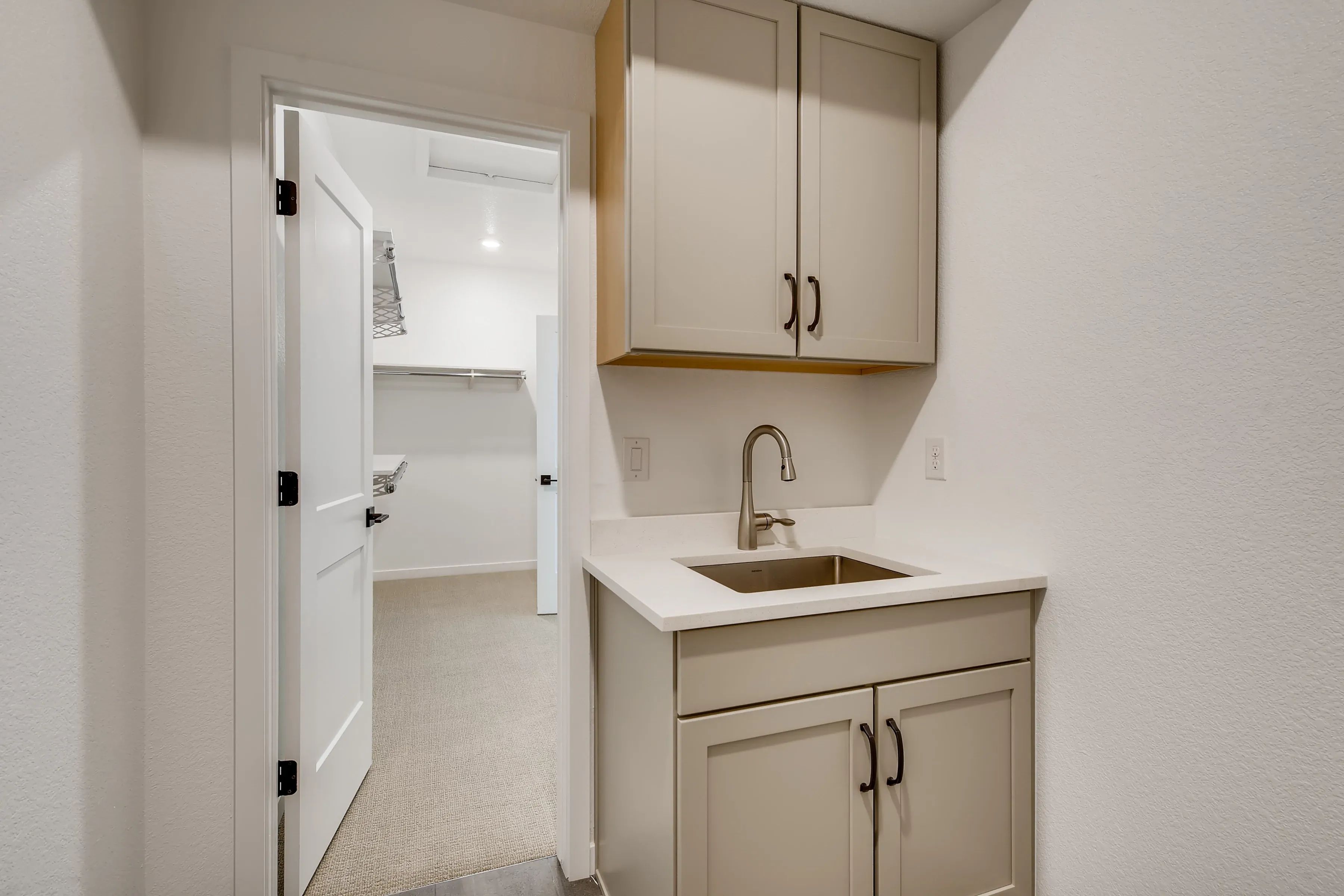 Door From Master Closet To Laundry Room