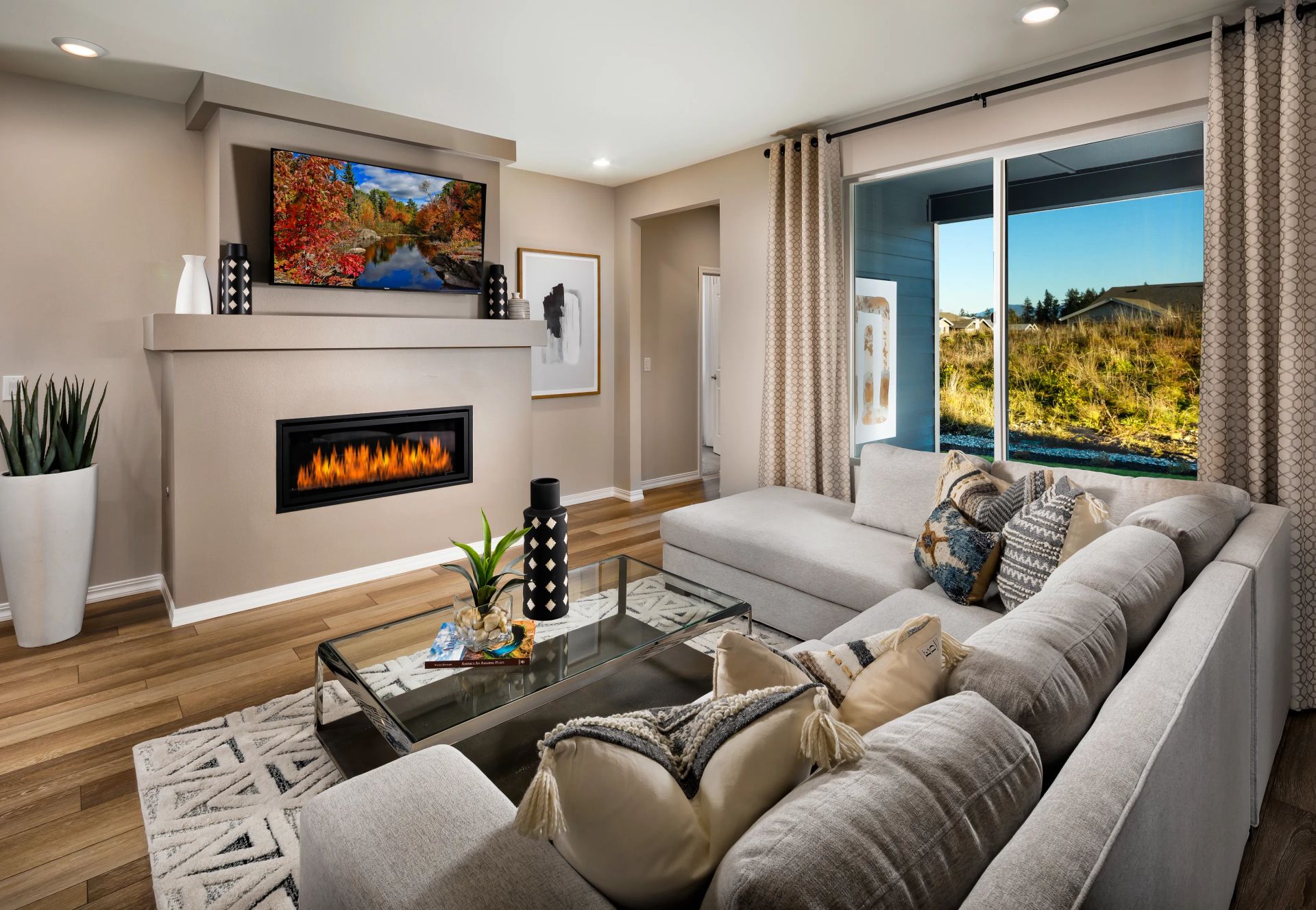 Great Room at Trilogy Tehaleh