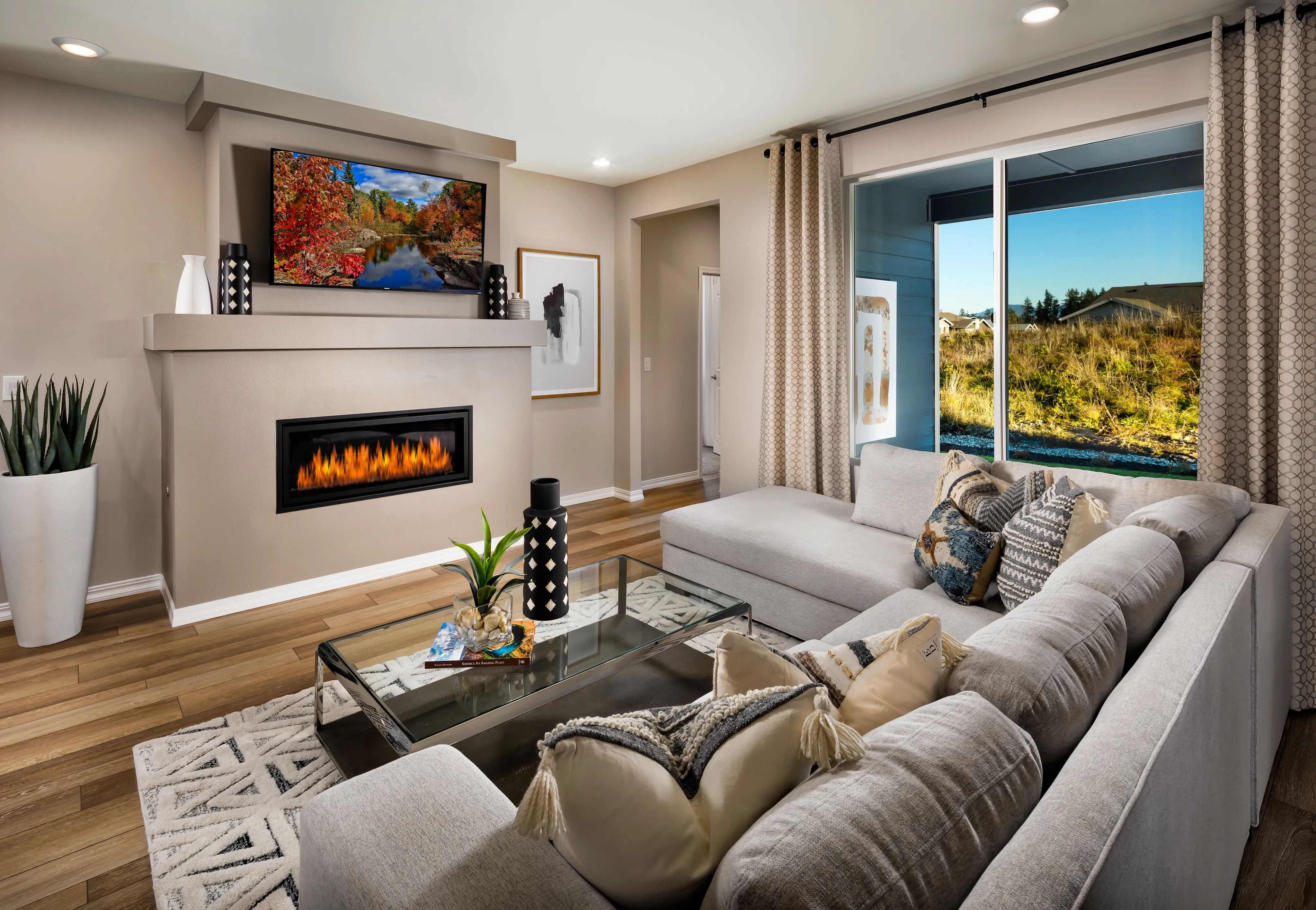 Great Room at Trilogy Tehaleh