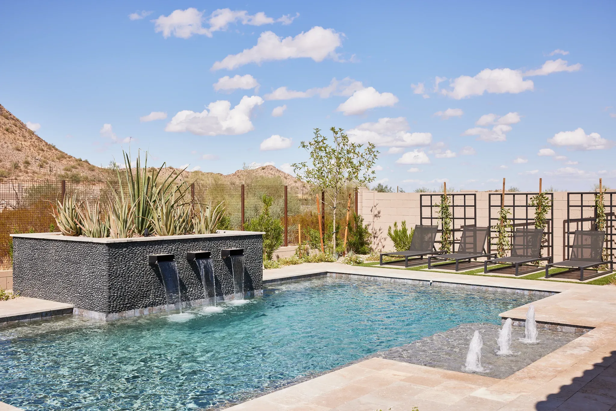 Plan 5016 Model Backyard