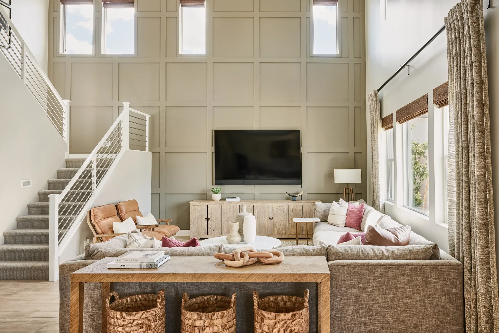 Plan 5016 Model Great Room