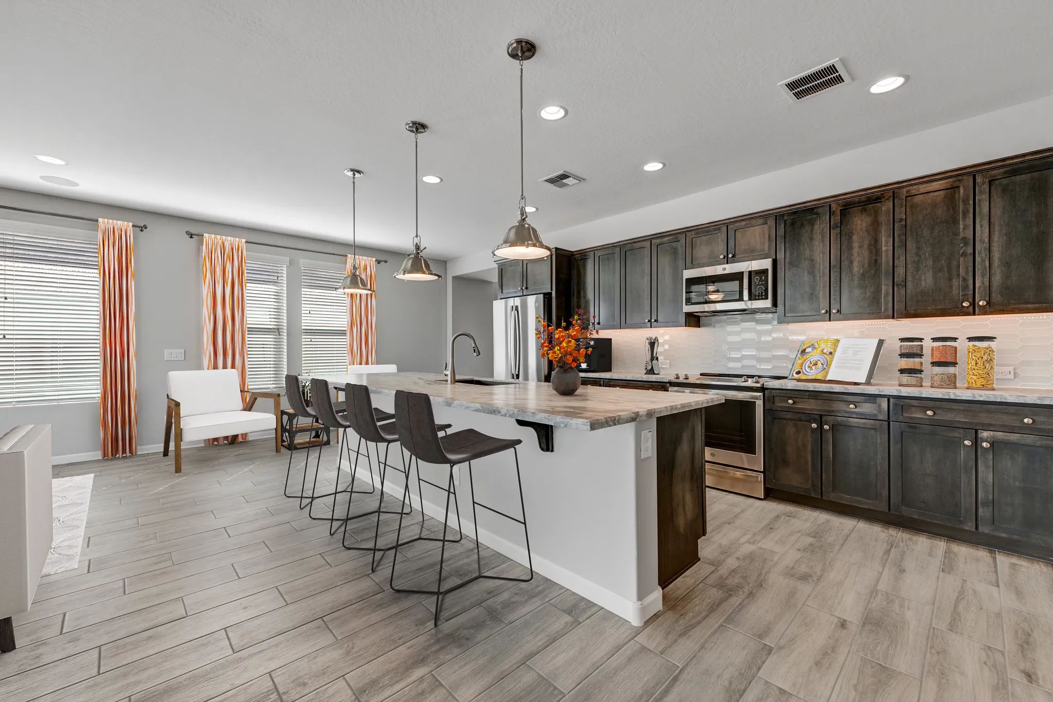 Virtually Staged Kitchen