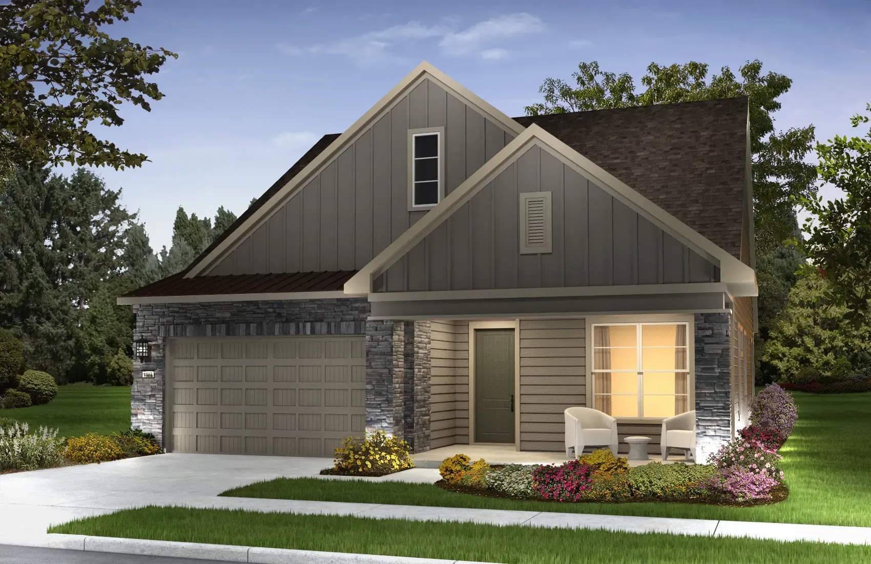 Exterior C: Contemp Vineyard; Color 12