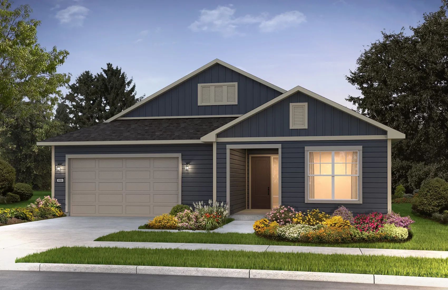 Ext E: Traditional Ranch; Scheme 4