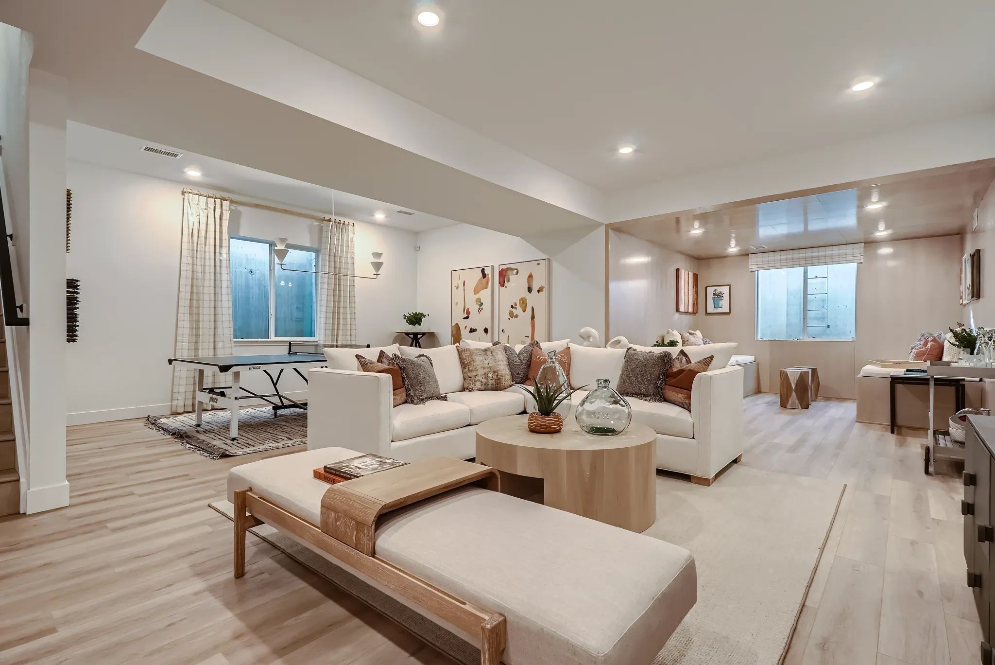 Scout Model Finished Basement Rec Room