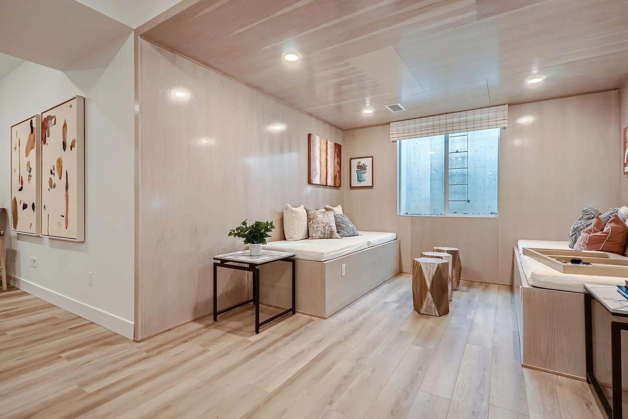 Scout Model Finished Basement Rec Room