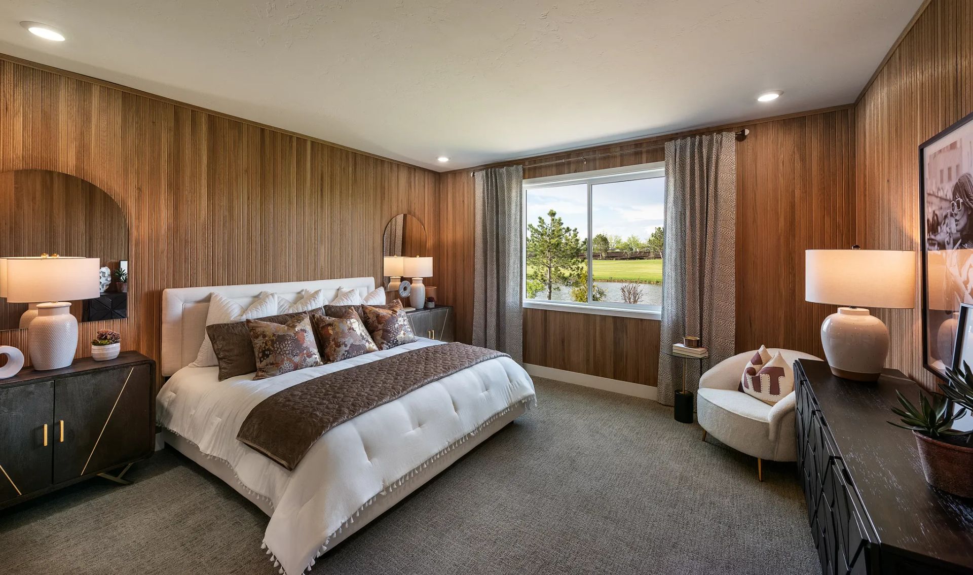Primary Bedroom of Model at Valor