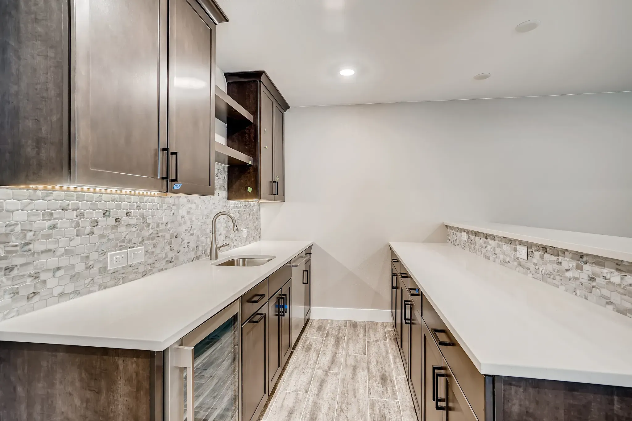 Wet Bar at Optional Finished Basement