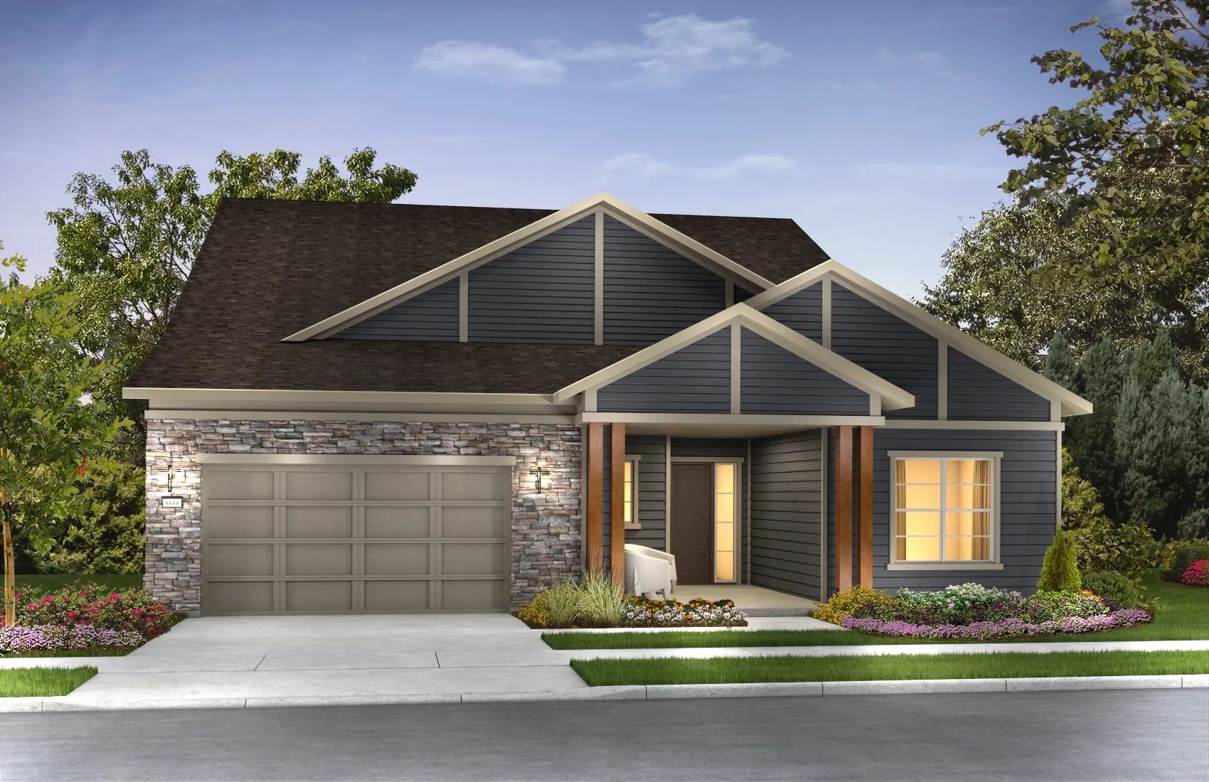 Exterior A: Prog Craftsman; Color 4