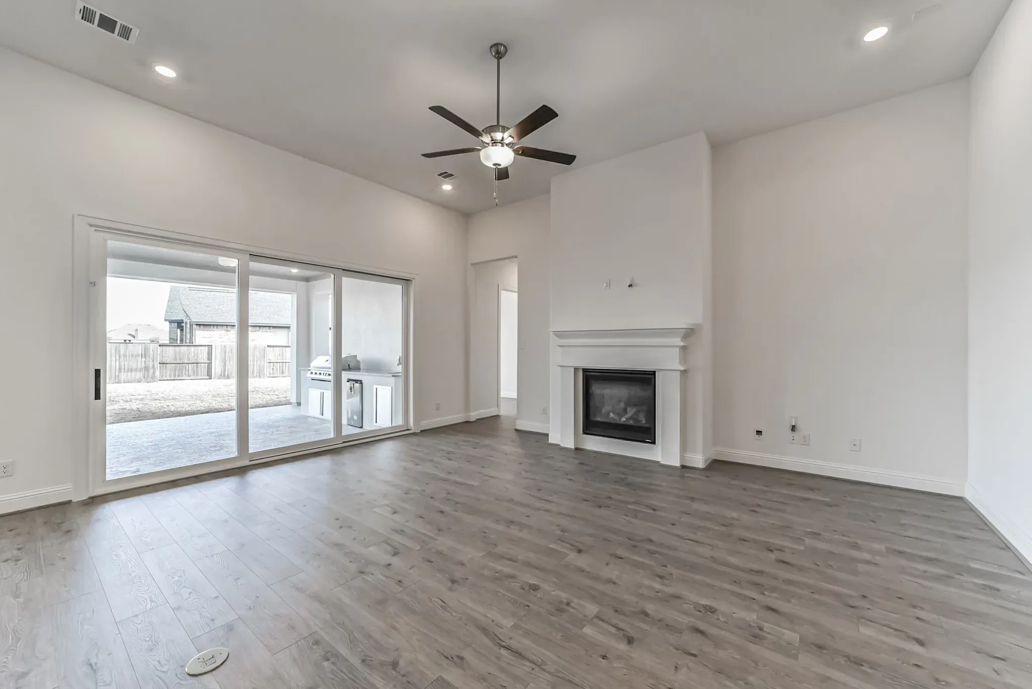 Plan 6005 upgraded great room