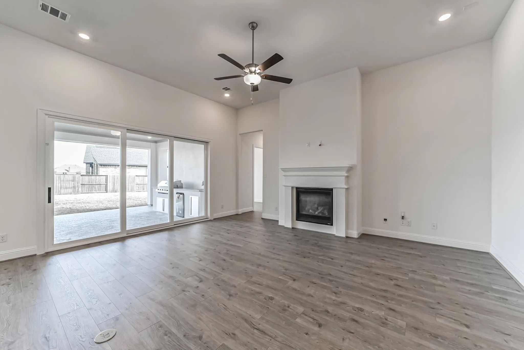 Plan 6005 upgraded great room