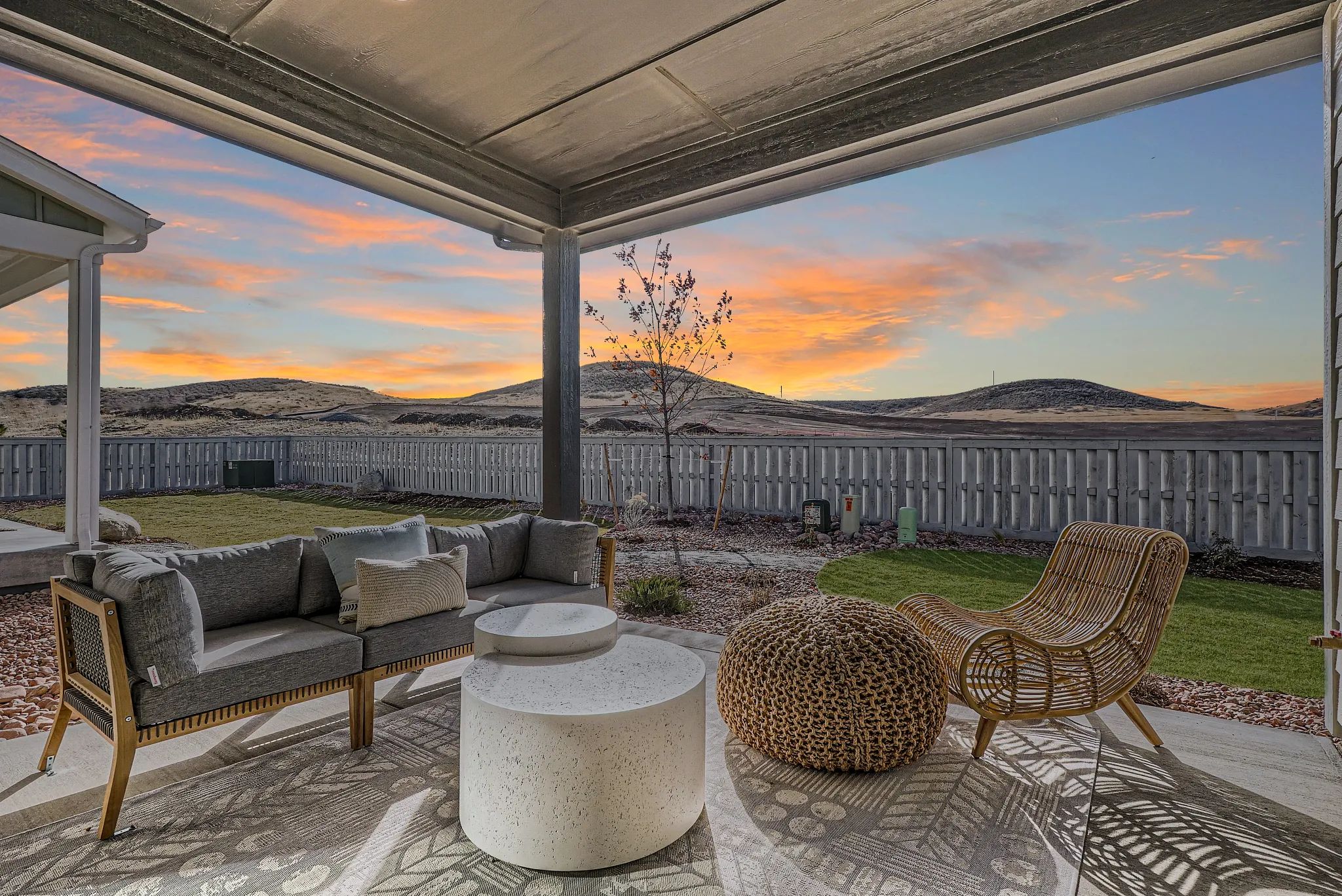 Scout Model Covered Patio