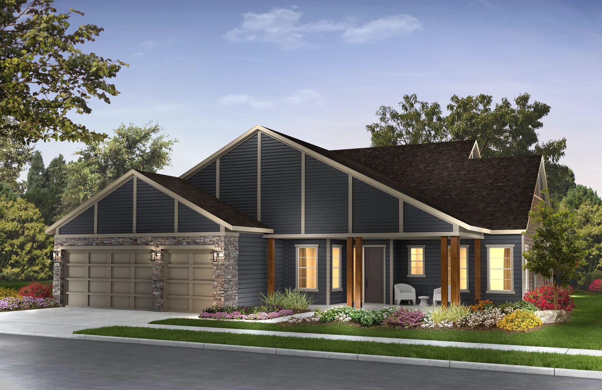 Exterior A: Prog Craftsman; Color 4
