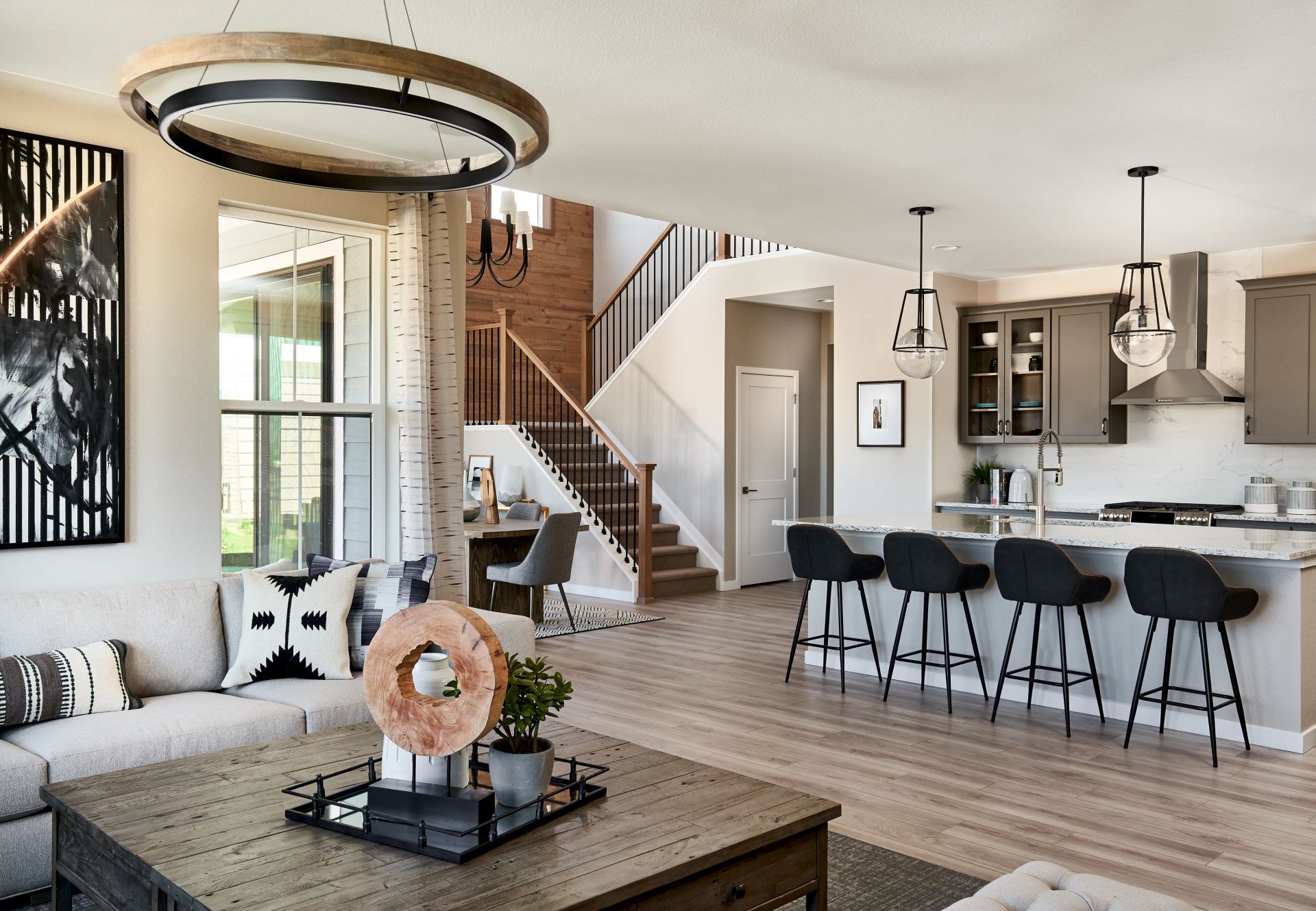 Great Room + Kitchen