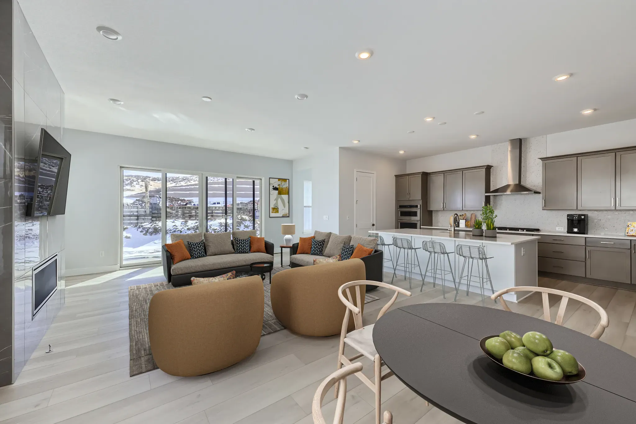 Stevie - Dine, Great Room + Kitchen - Virtually St