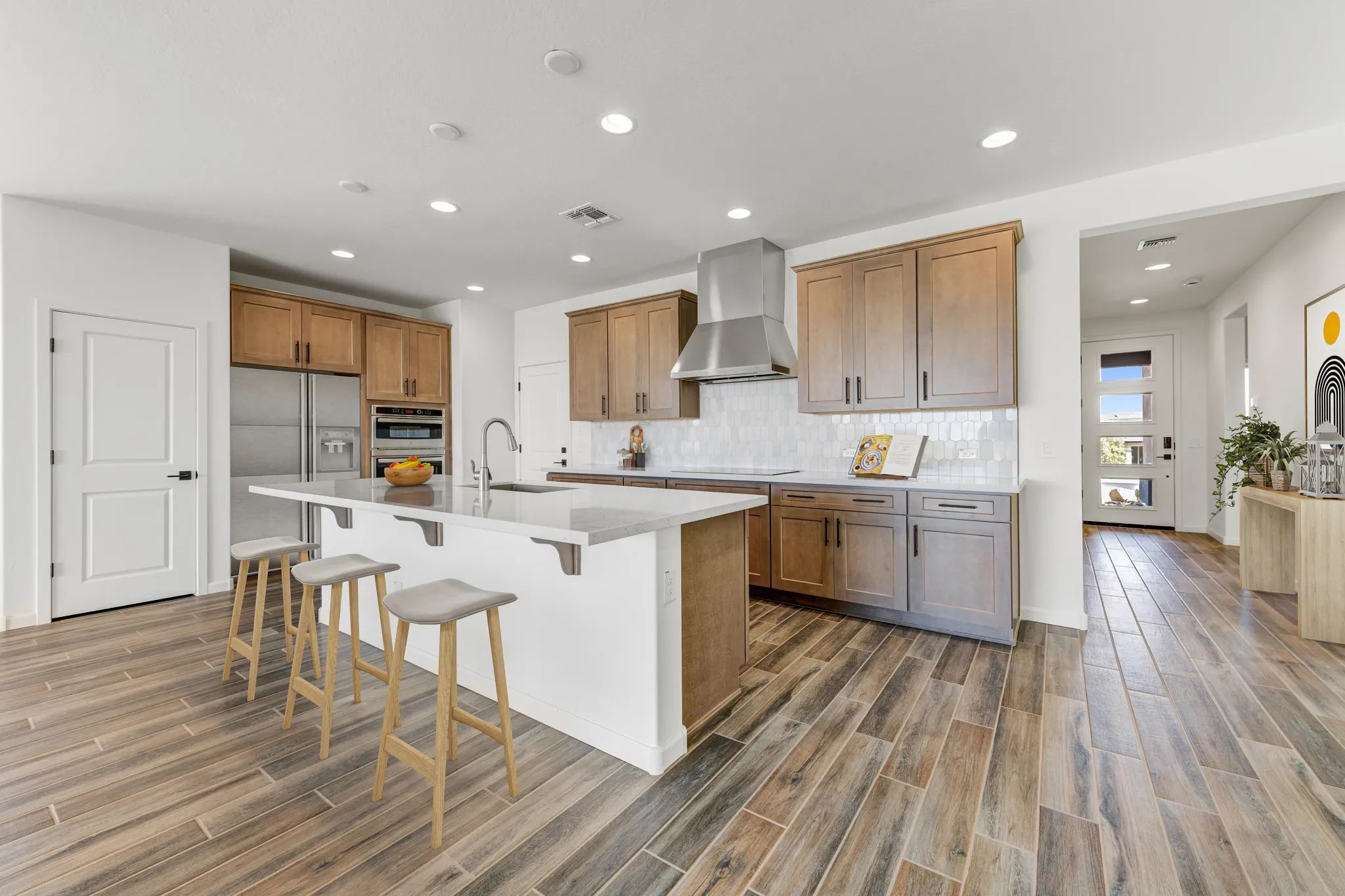 Virtually Staged Kitchen