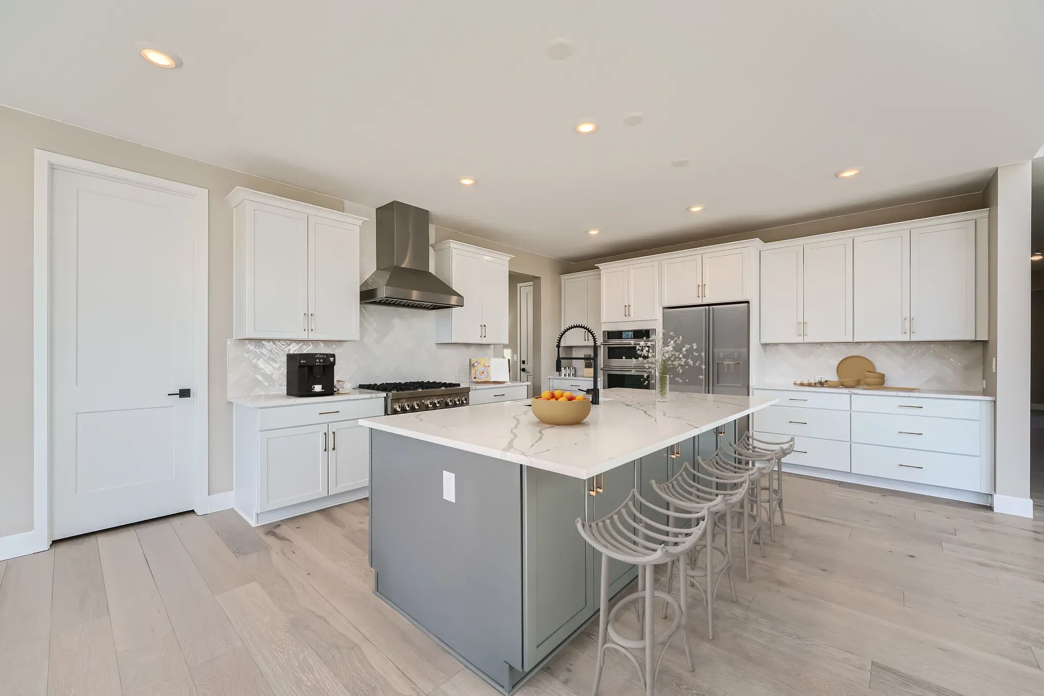Rickie Plan Kitchen - Virtually Staged