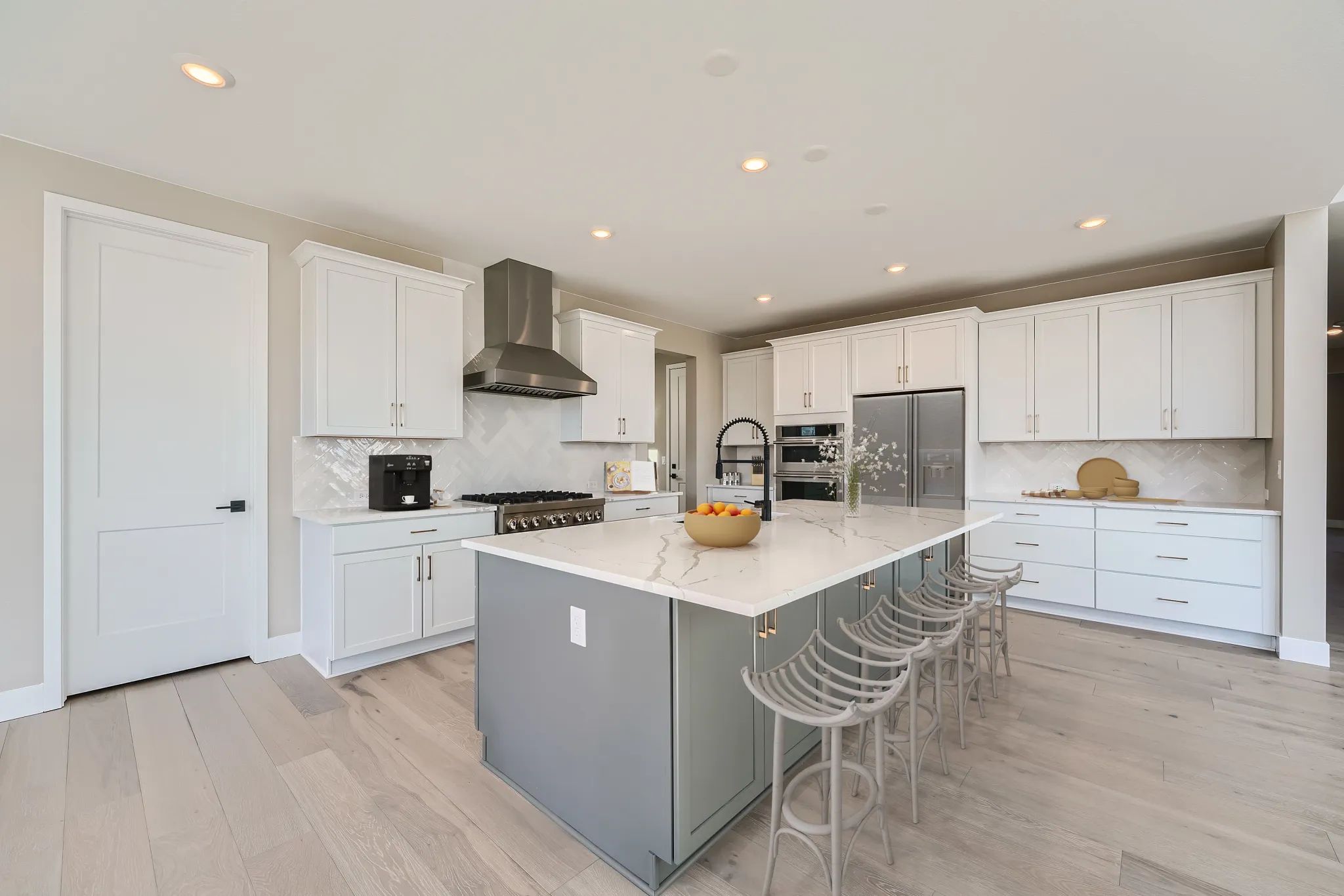 Rickie Plan Kitchen - Virtually Staged