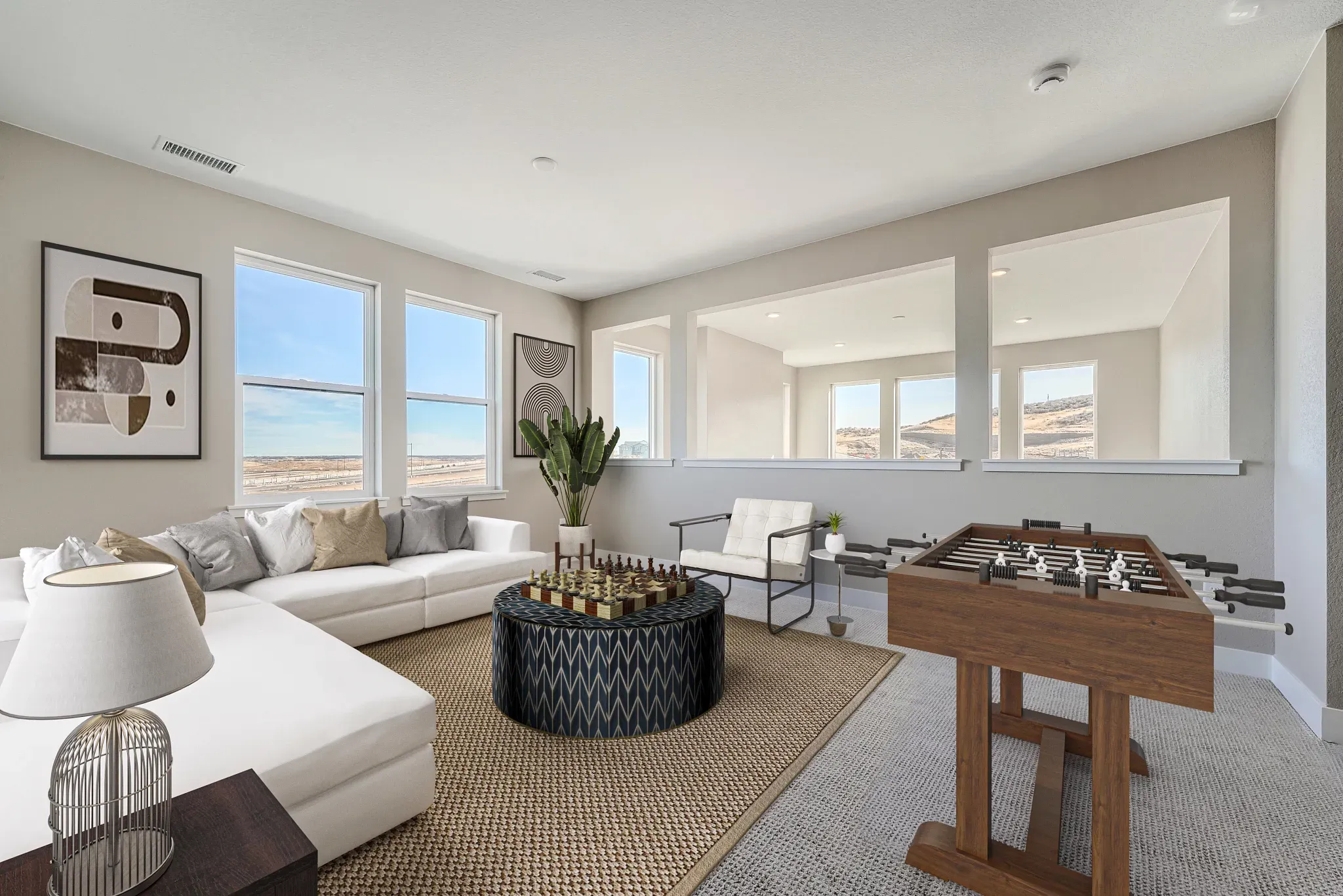 Rickie Plan Loft - Virtually Staged