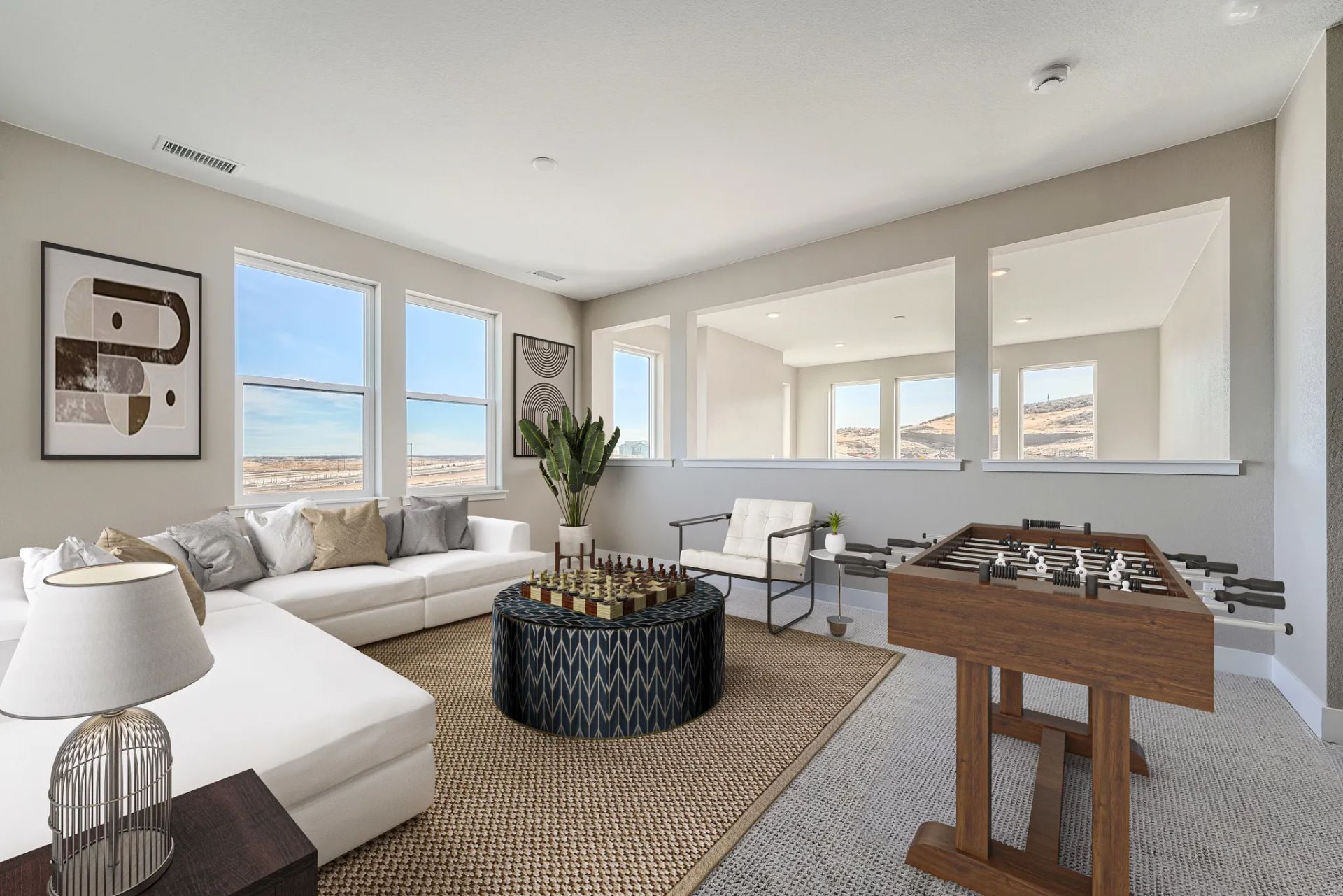 Rickie Plan Loft - Virtually Staged