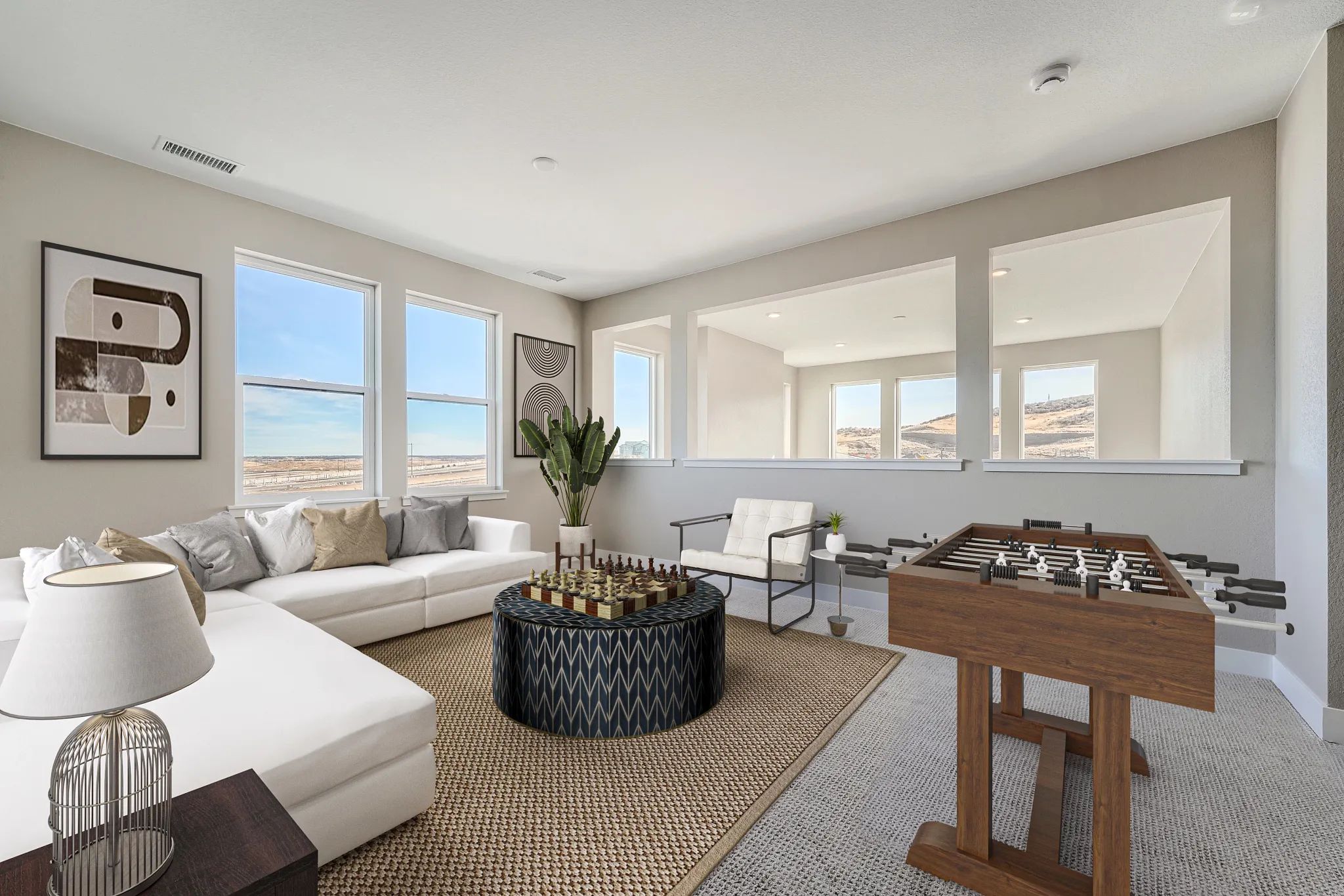 Rickie Plan Loft - Virtually Staged