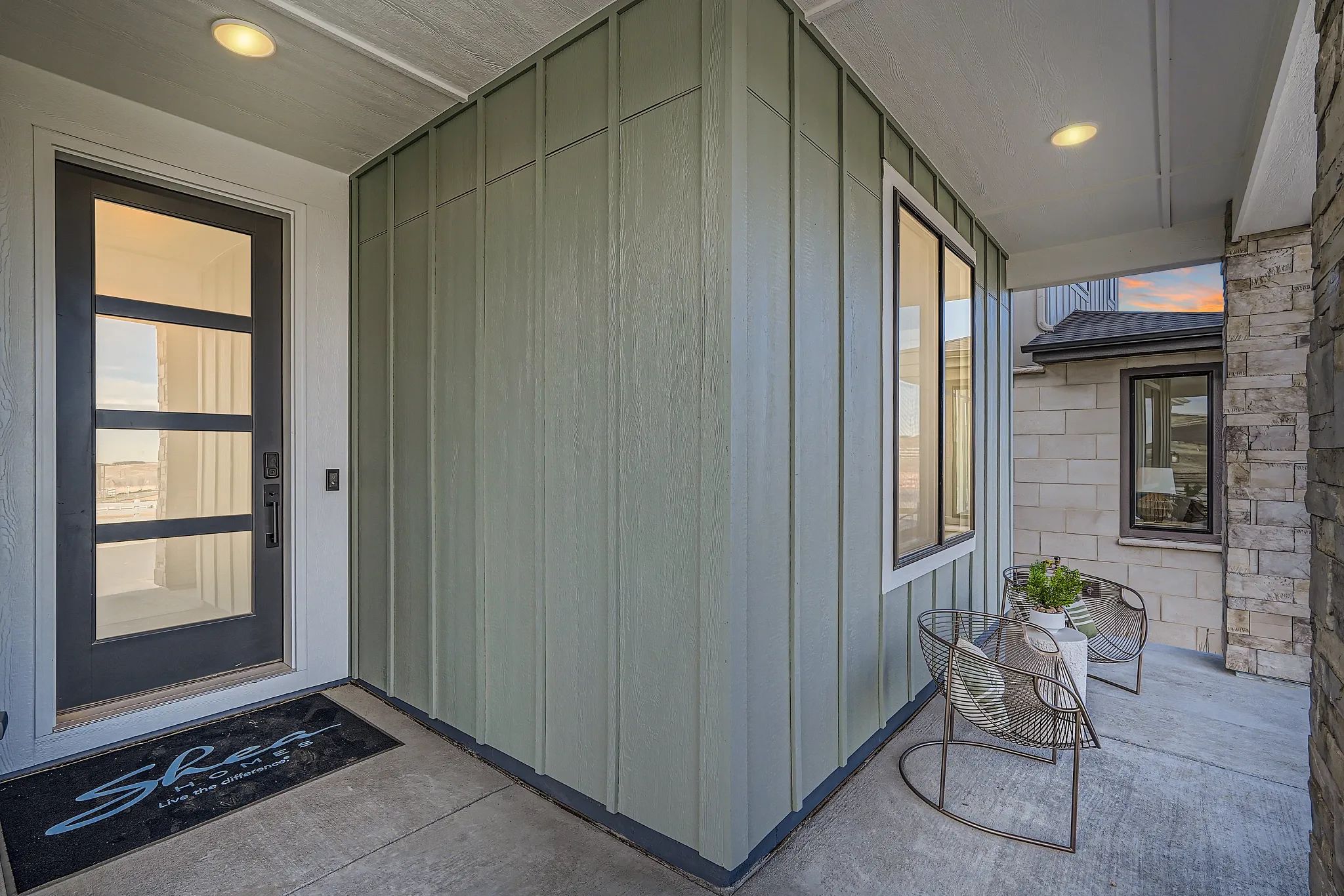 Marlow Model Front Porch