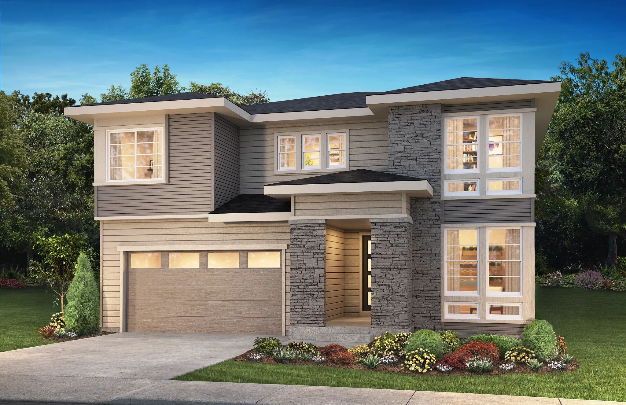 Exterior C: Modern Prairie