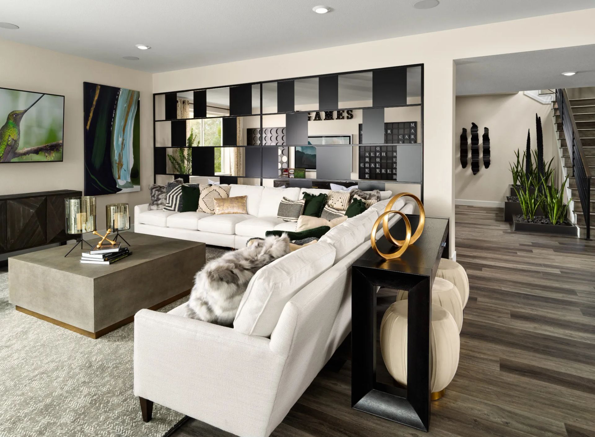 Finished Basement Rec Room