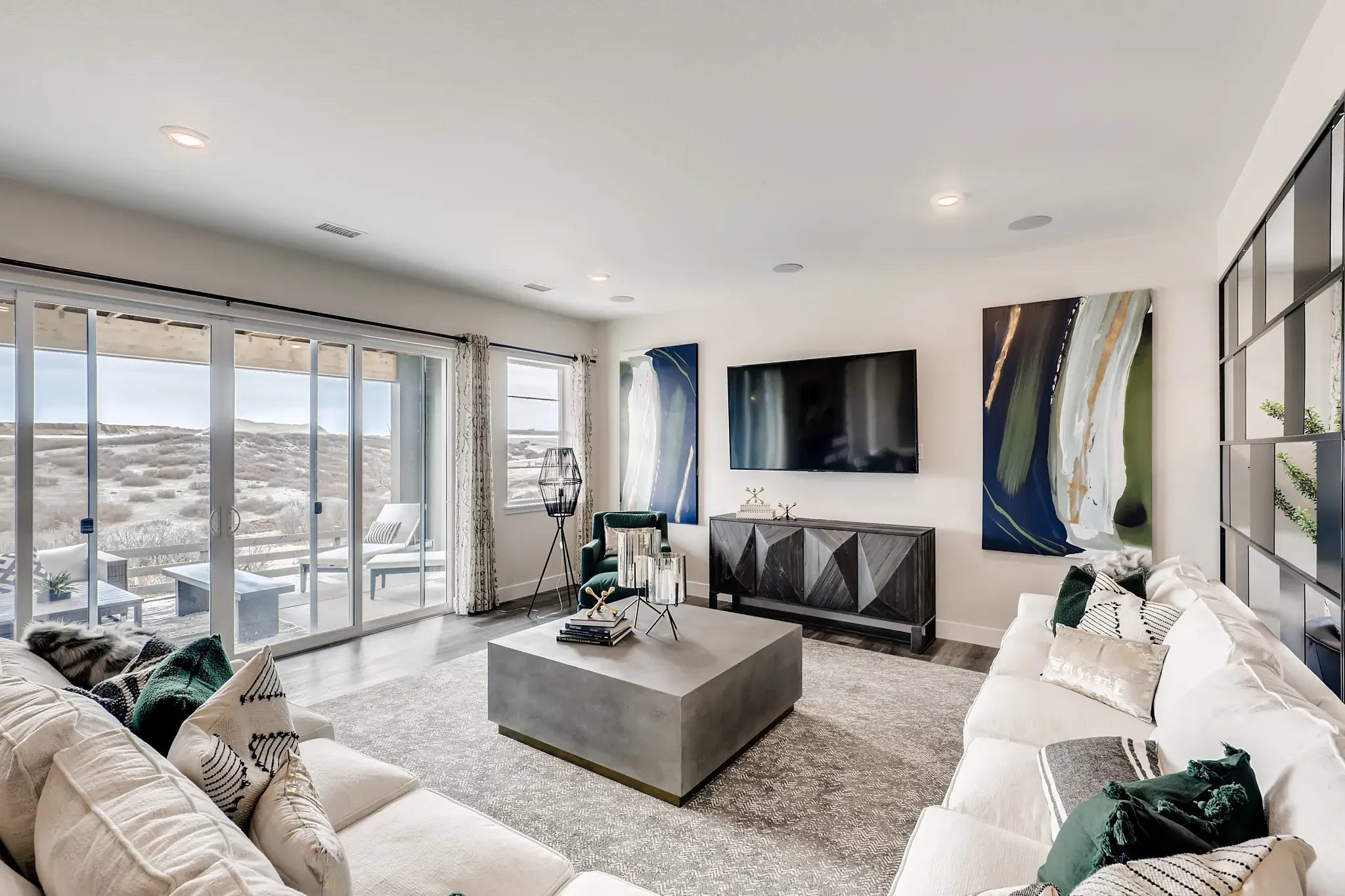 Finished Basement Rec Room