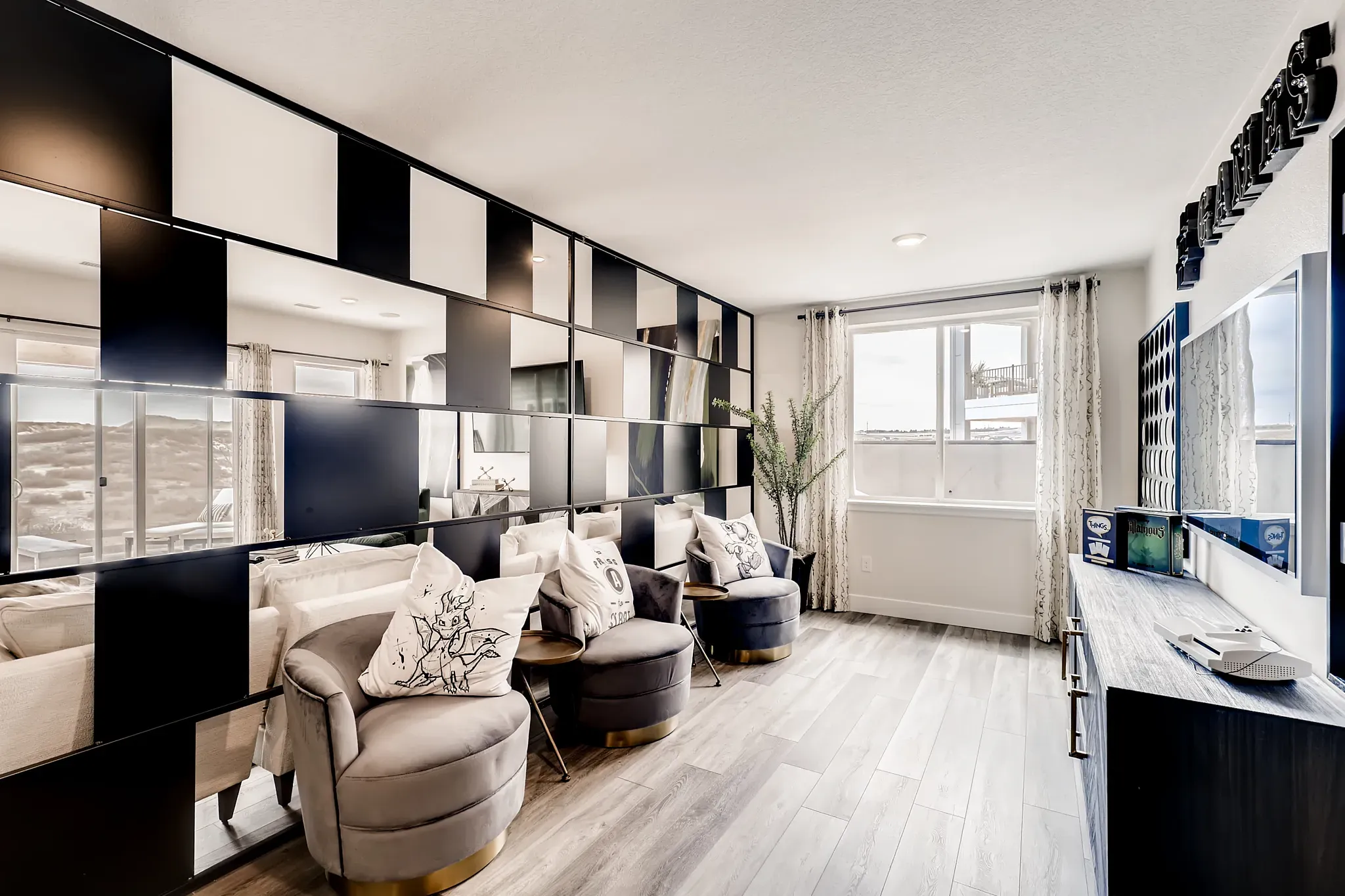 Finished Basement Rec Room