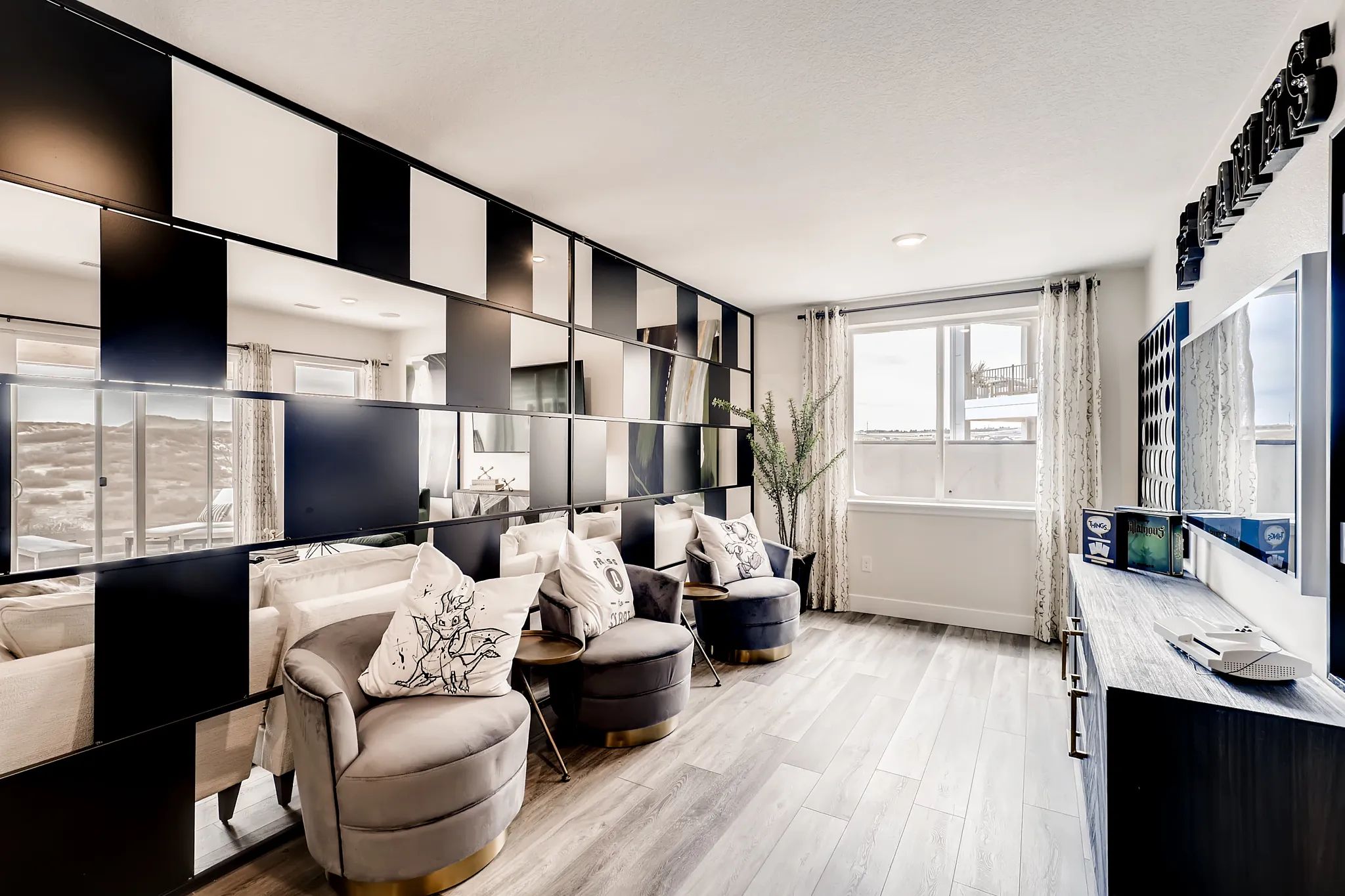 Finished Basement Rec Room