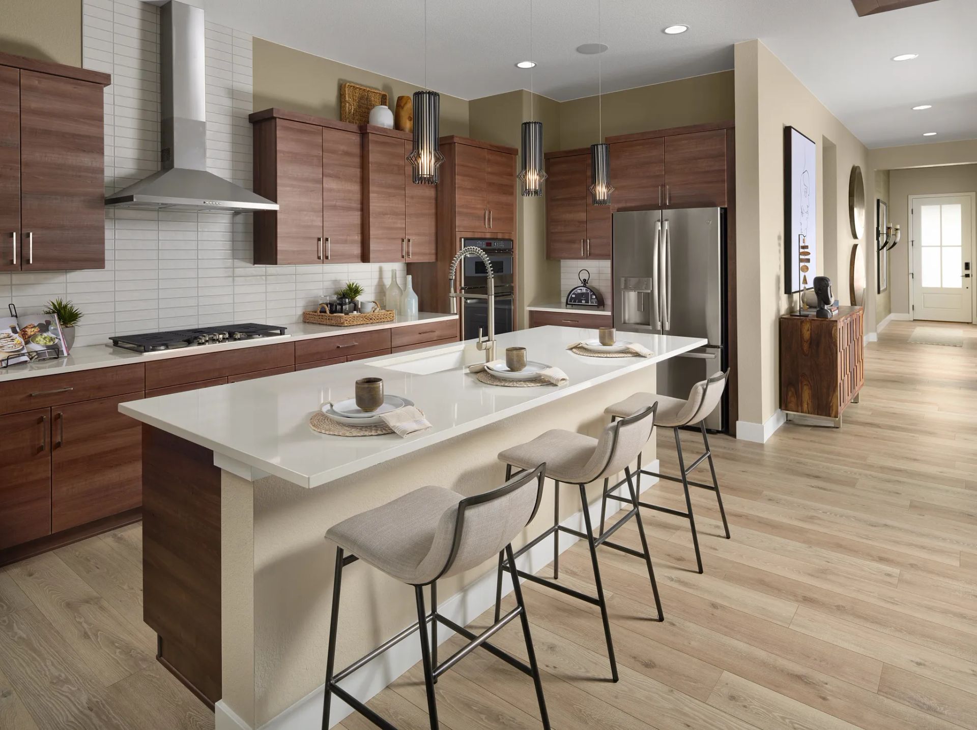Kitchen + Entry