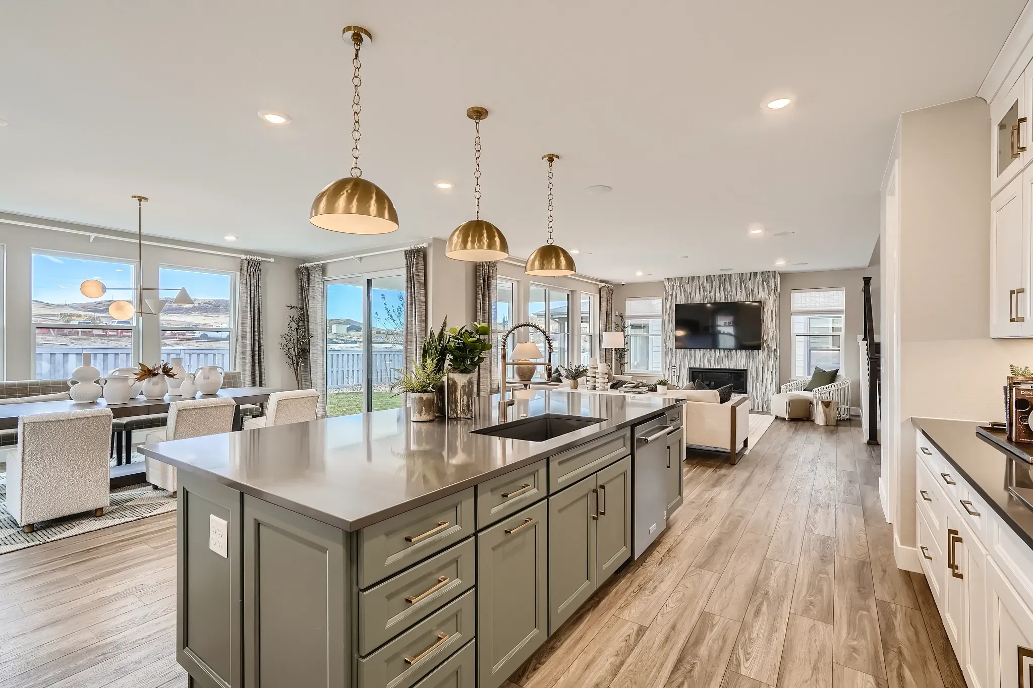 Marlow Model Kitchen, Dining + Great Room