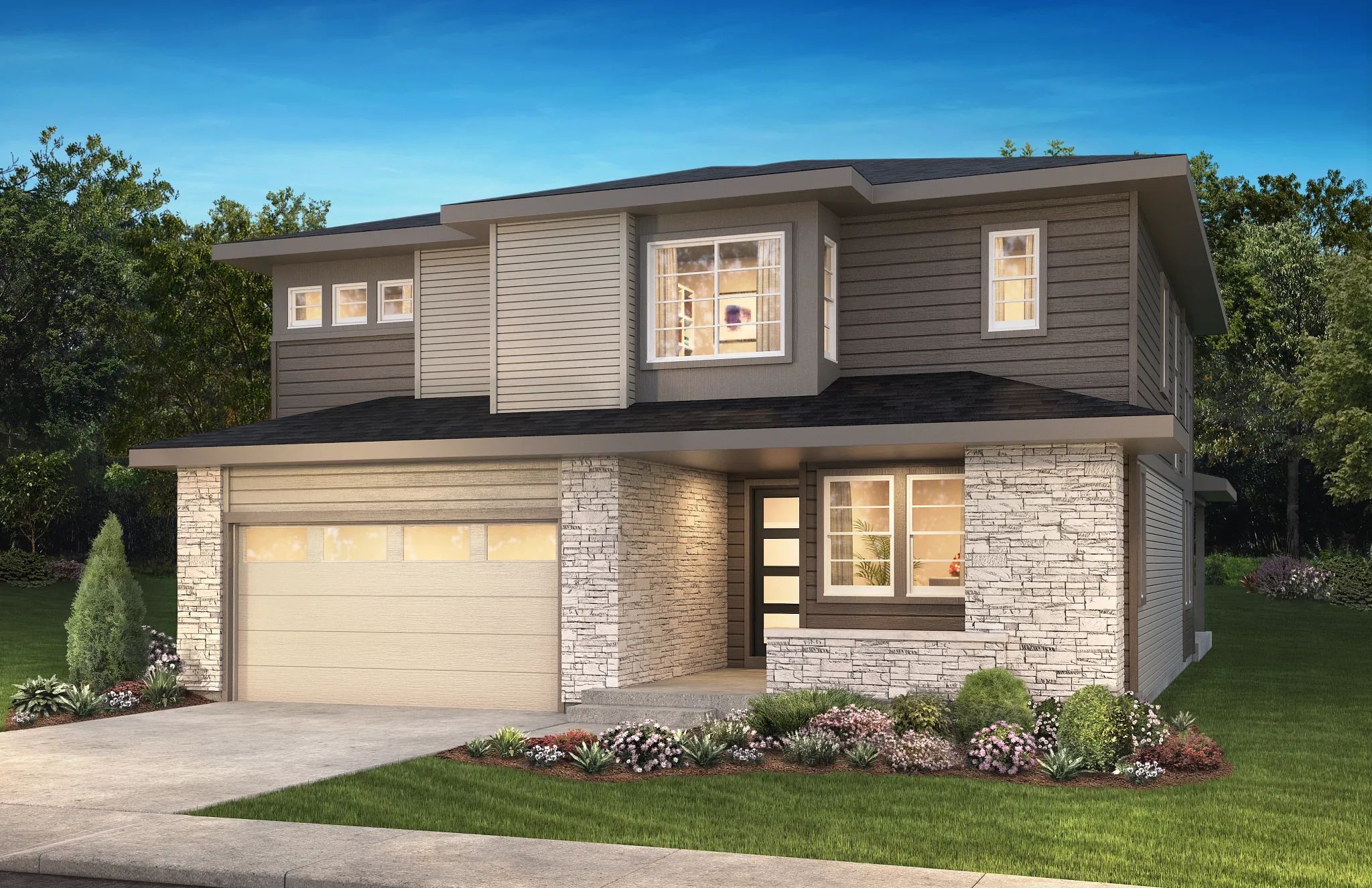 Exterior C: Modern Prairie