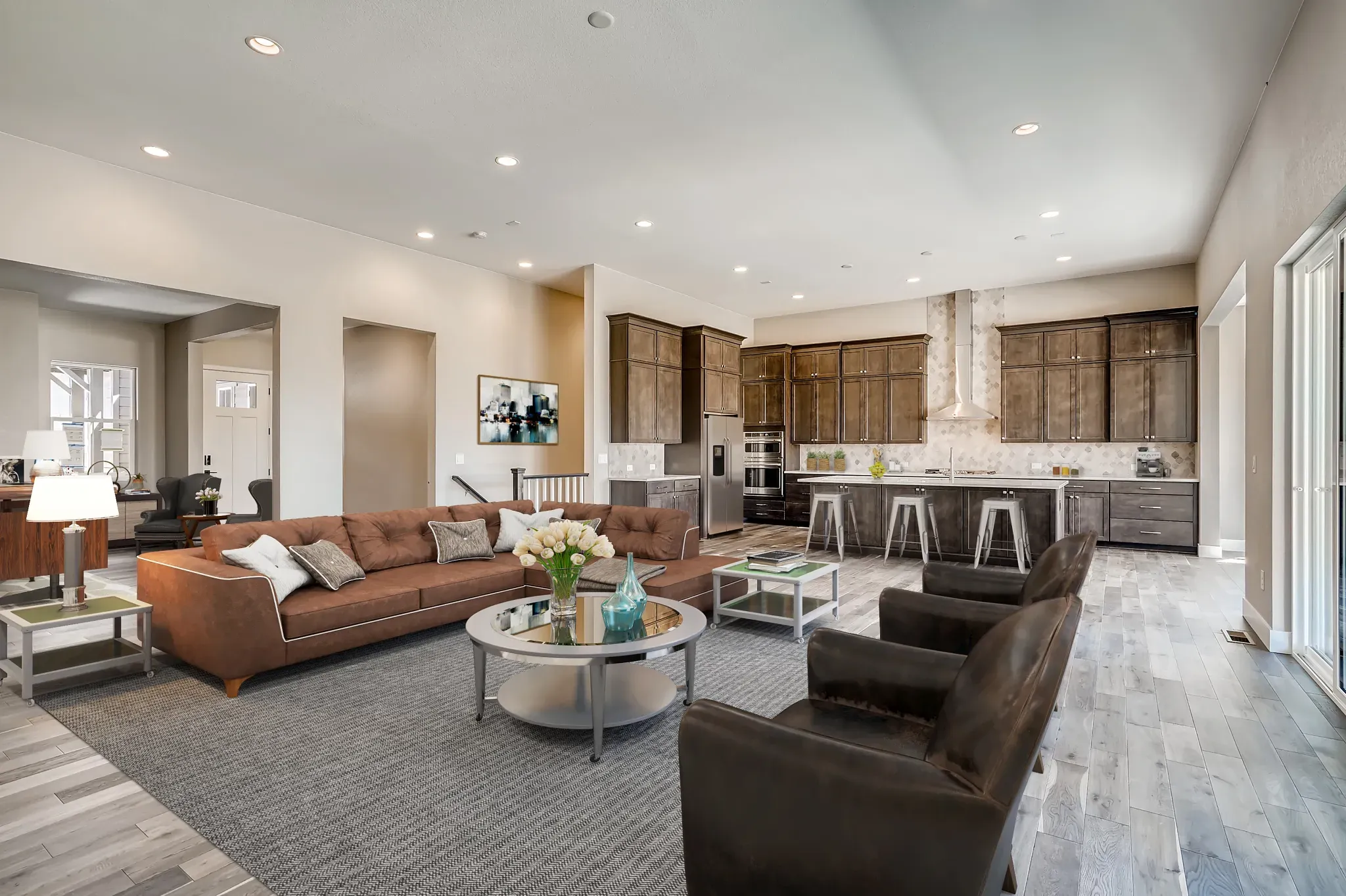 Great Room + Kitchen