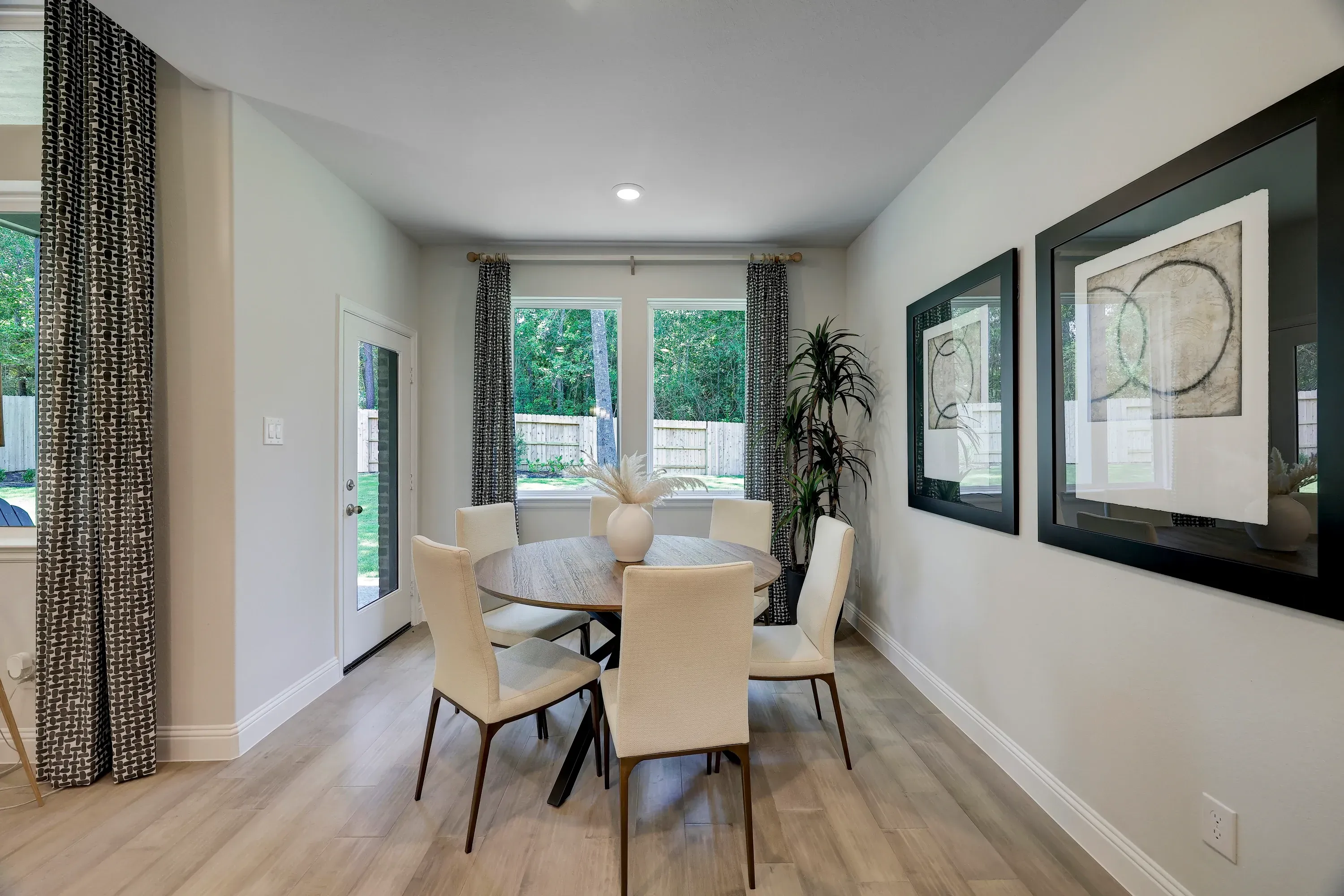 Model home dining room