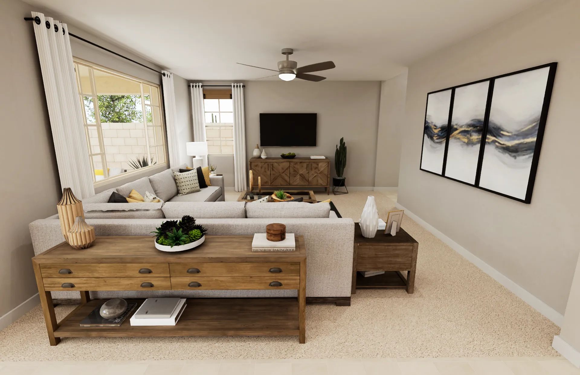 Living Area of Great Room