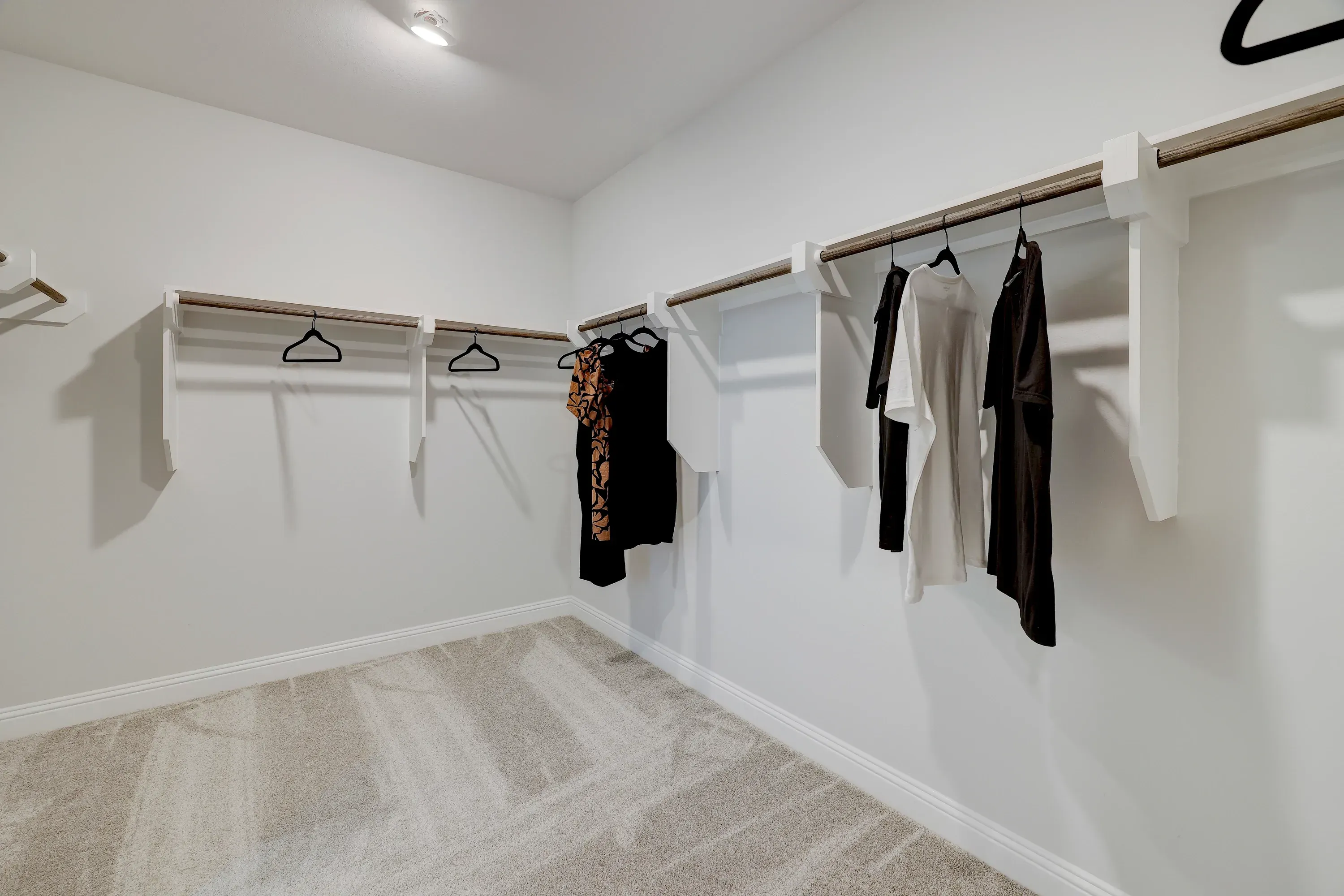 Model home closet