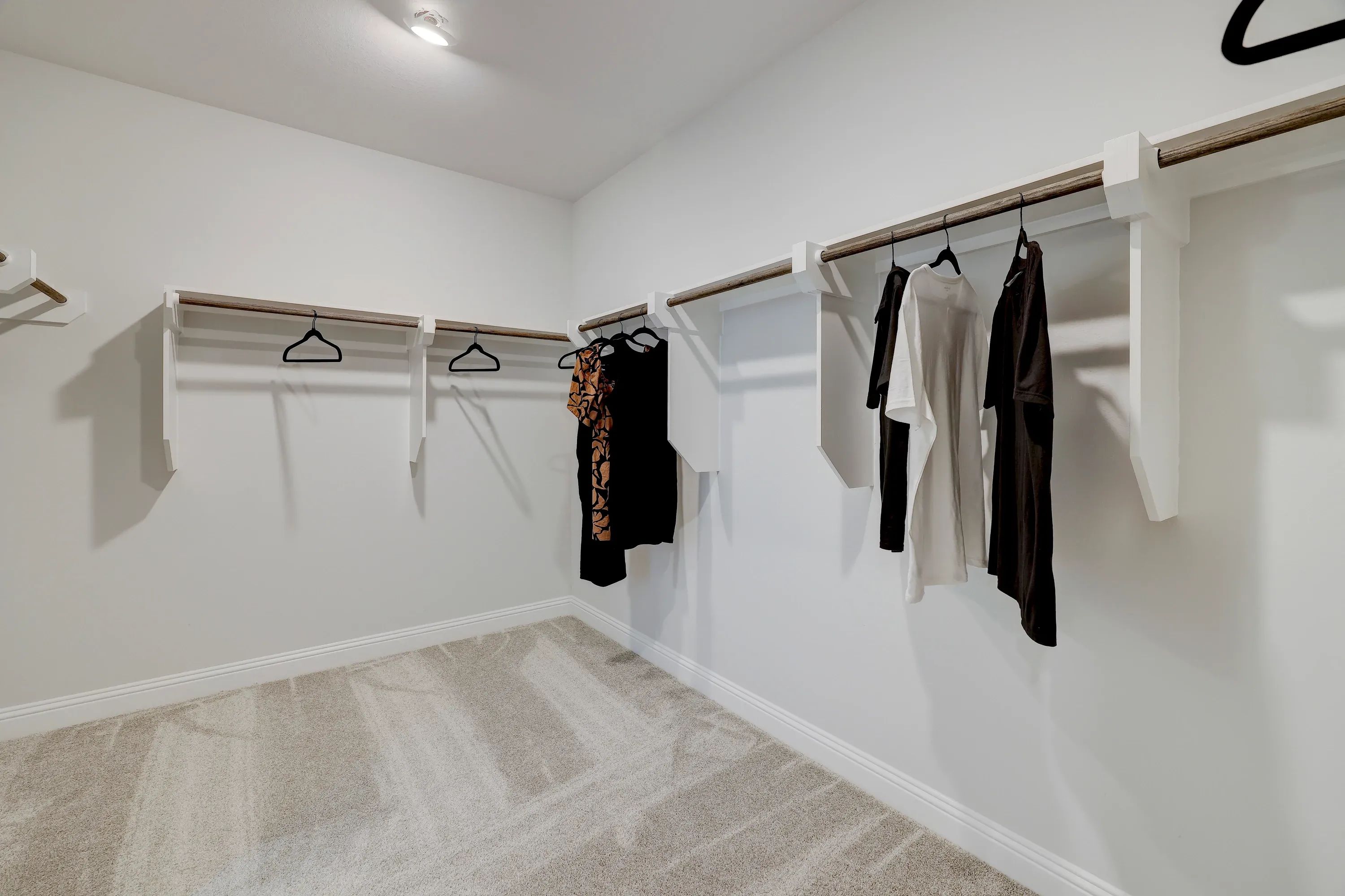 Model home closet