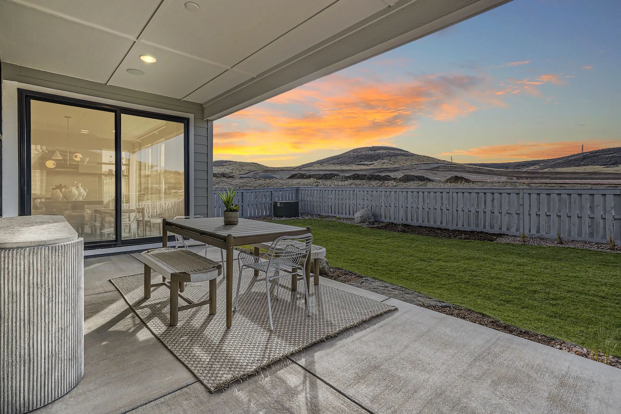 Marlow Model Covered Patio