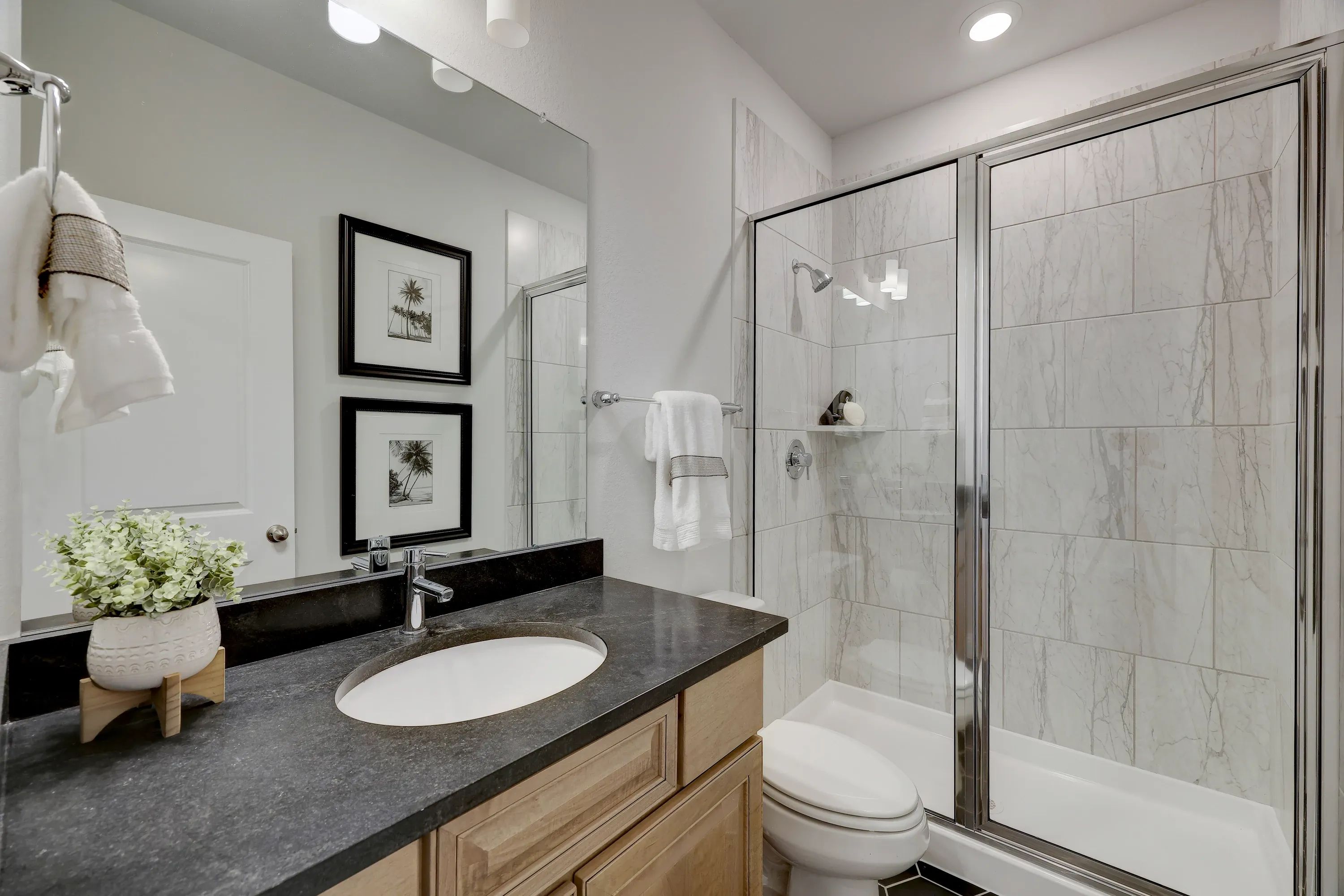 Model home downstairs bath